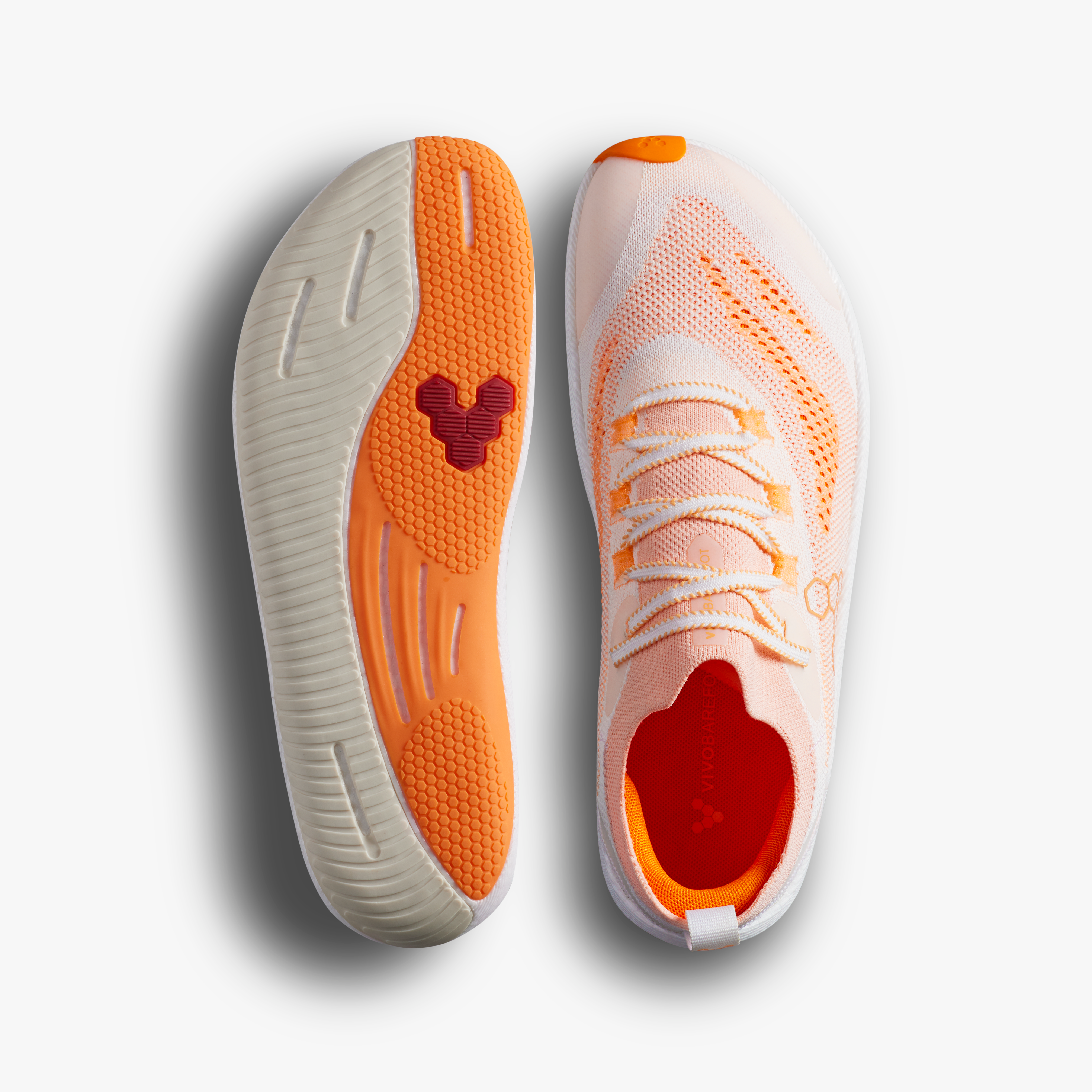 Vivobarefoot Primus Flow Knit Womens – Apricot – SoleAndTop