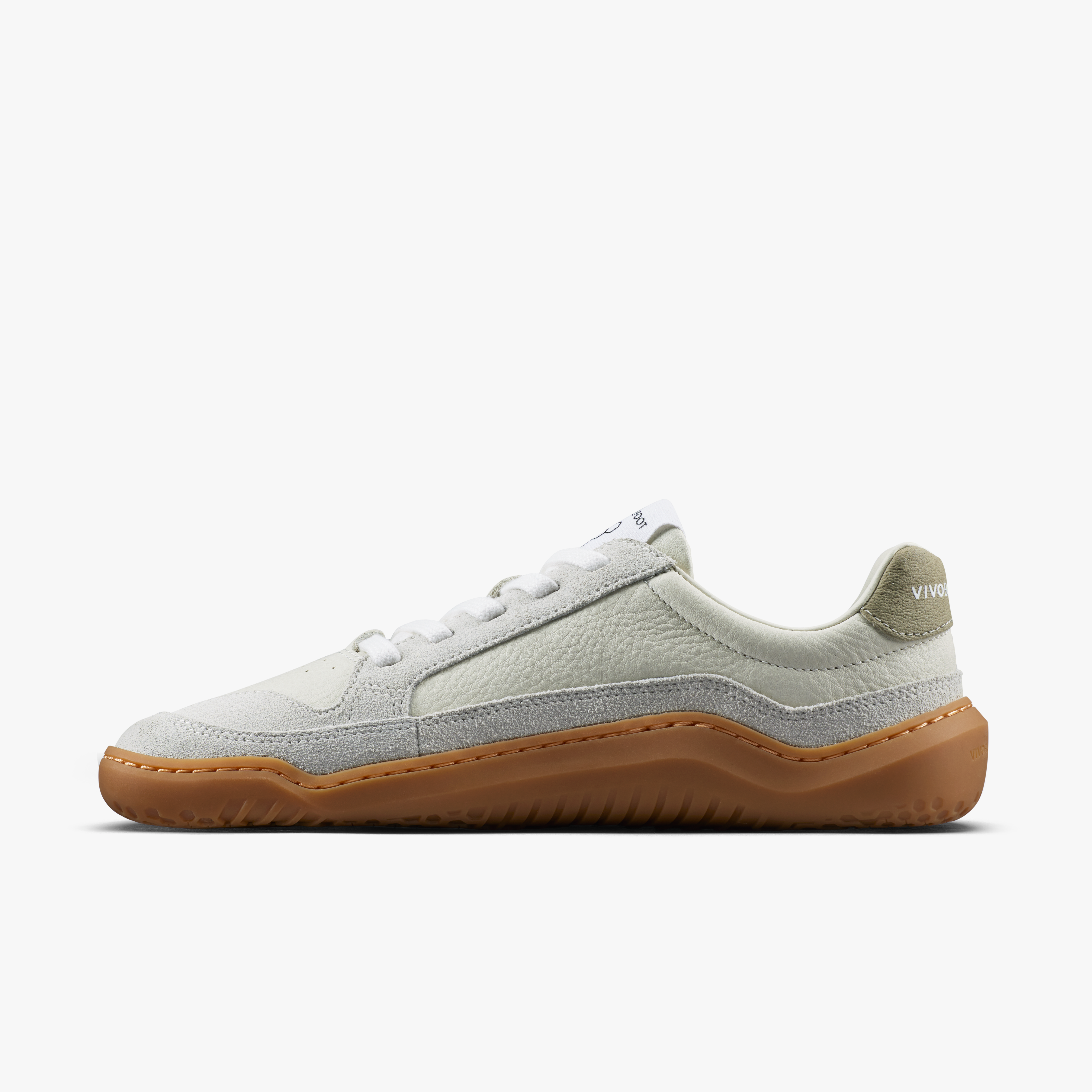 Vivobarefoot Gobi III Sneaker Leather Mens – Dusty Green – Inside