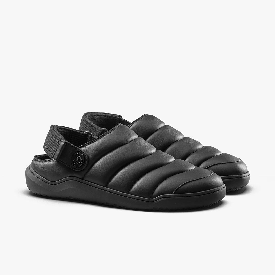 Vivobarefoot Gobi Wavey Mule Mens – Obsidian