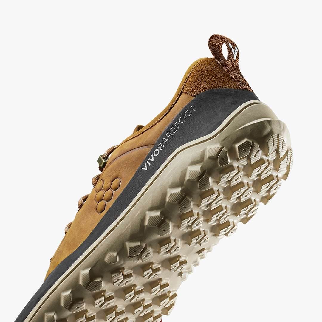 Vivobarefoot Tracker Leather AT Low Mens – Acorn