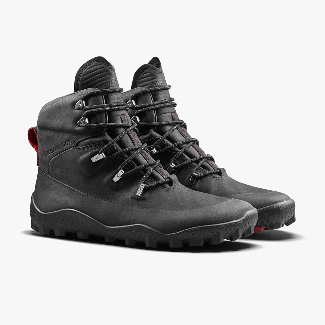 Vivobarefoot Tracker Winter II SG Mens - Obsidian