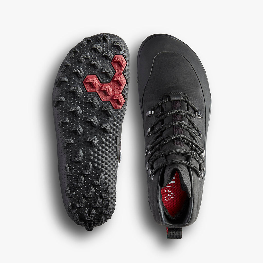 Vivobarefoot Tracker Winter II SG Mens - Obsidian