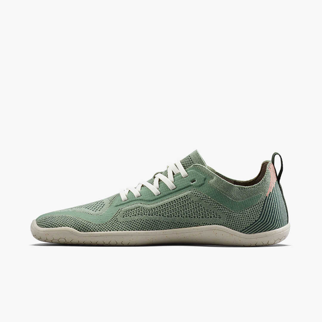Vivobarefoot Primus Lite Knit Natural Mens – Dusty Green