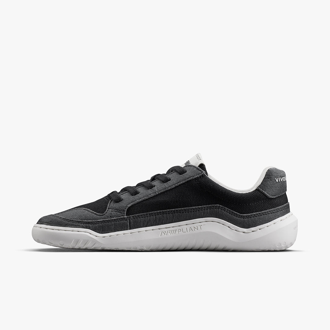 Vivobarefoot Gobi II Sneaker Premium Canvas Mens – Obsidian