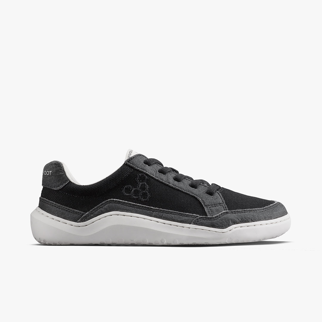 Vivobarefoot Gobi II Sneaker Premium Canvas Mens – Obsidian