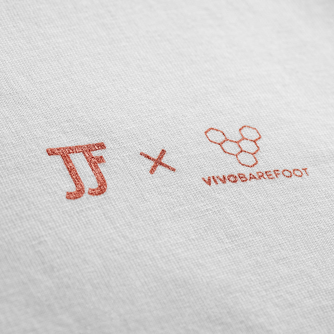 Vivobarefoot Force Of Nature T-Shirt Unisex – White