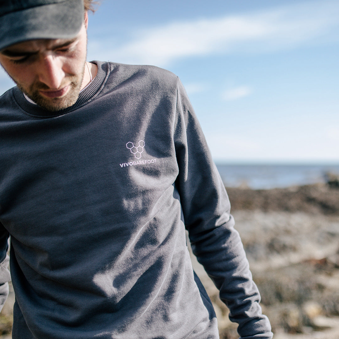 Vivobarefoot Human Nature Sweatshirt Unisex – Graphite
