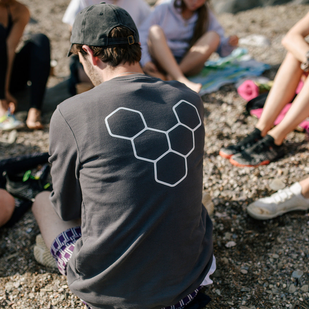 Vivobarefoot Human Nature Sweatshirt Unisex – Graphite