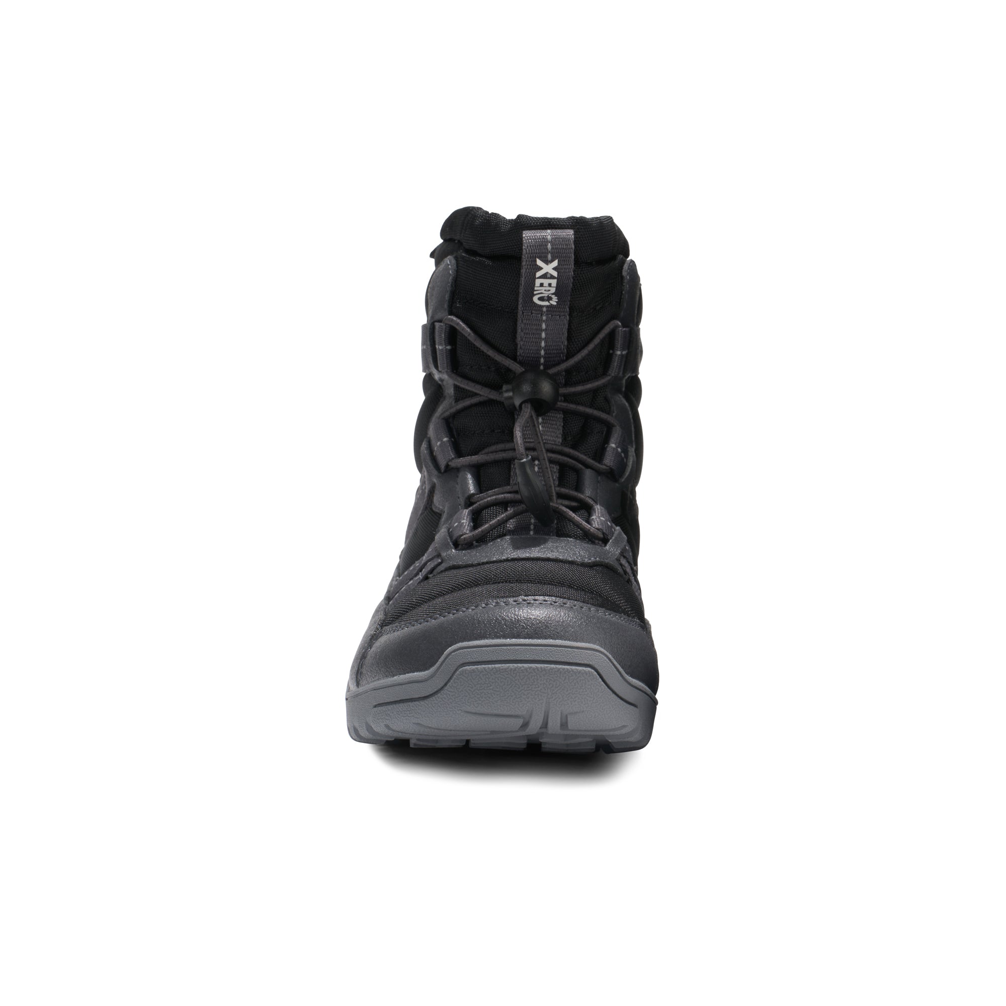 Xero Shoes Alpine Pull On Big Kids – Black