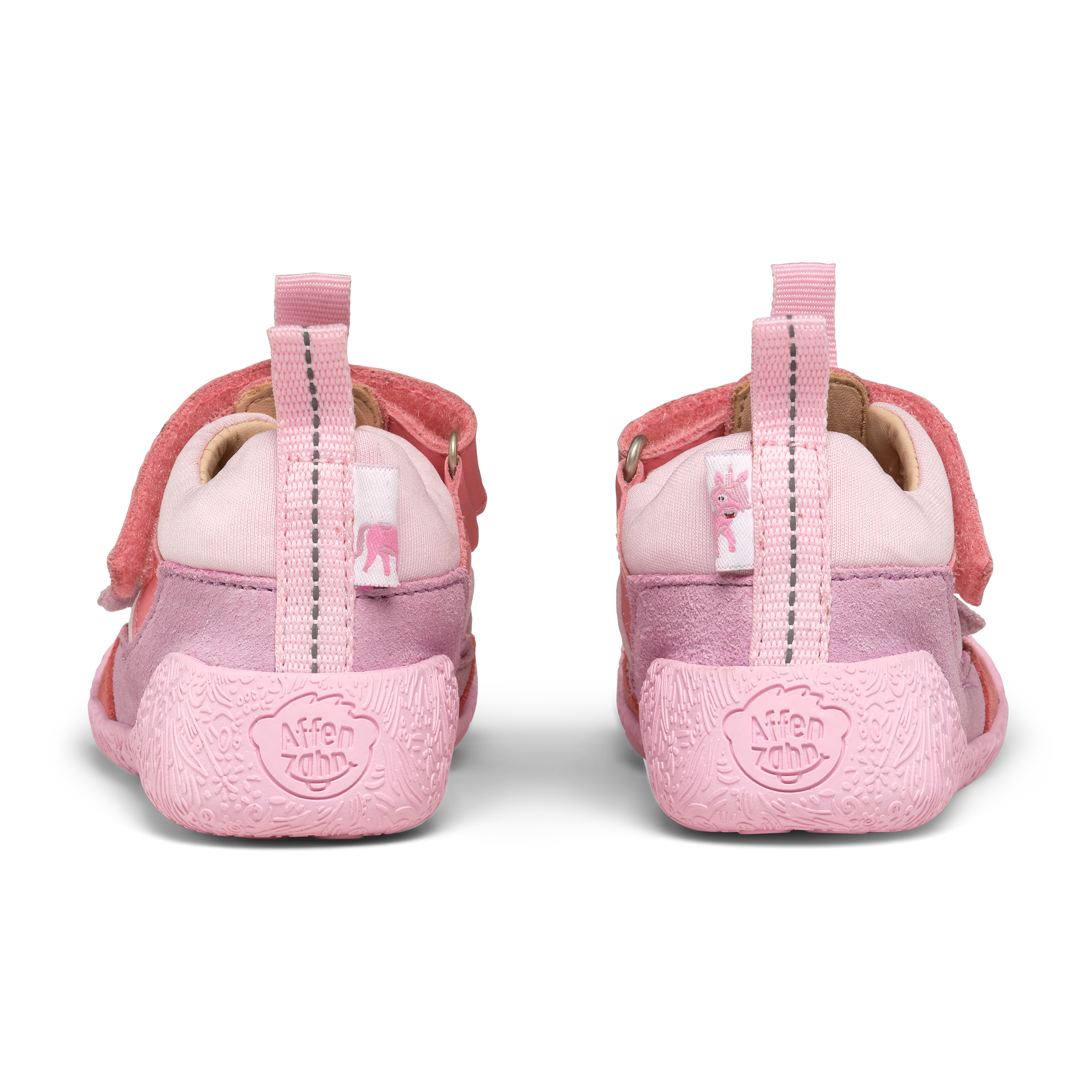 Affenzahn Prewalker Leather Freely barfodssko til børn i farven Unicorn, set fra siden