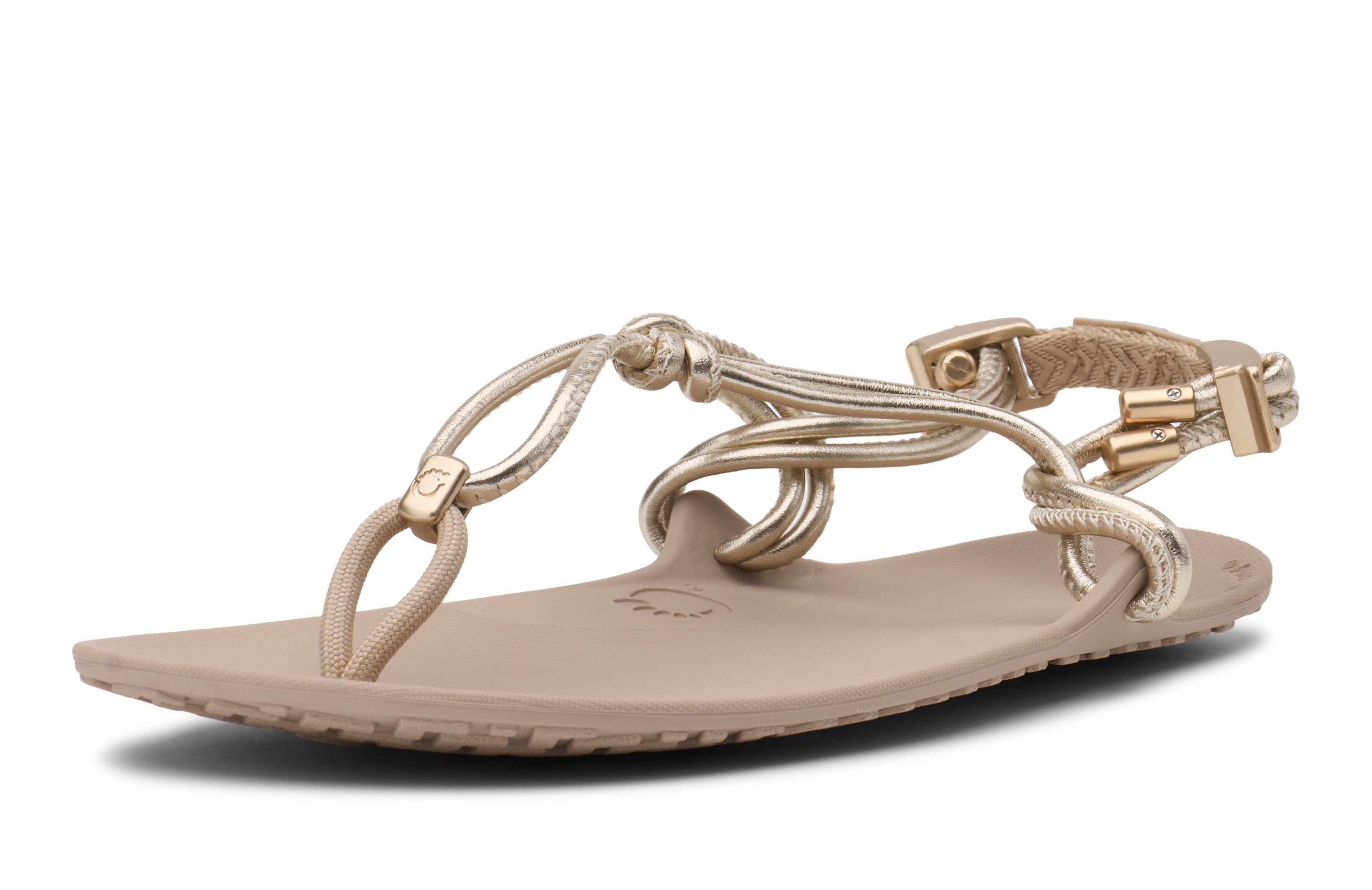 Xero Shoes Genesis Leather Womens – Gold Metallic
