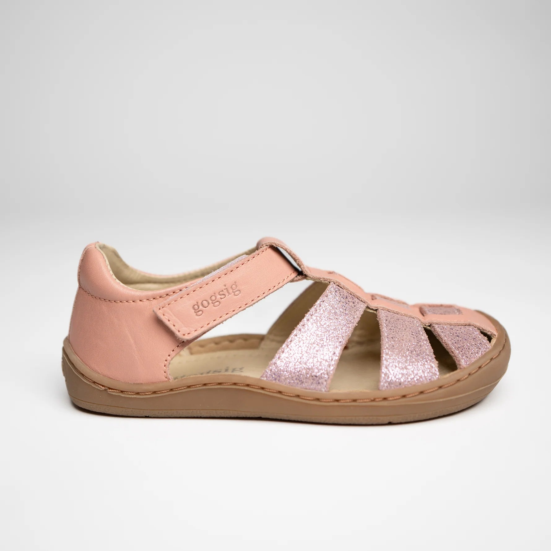 Gogsig Laura – Pale Pink Glitter