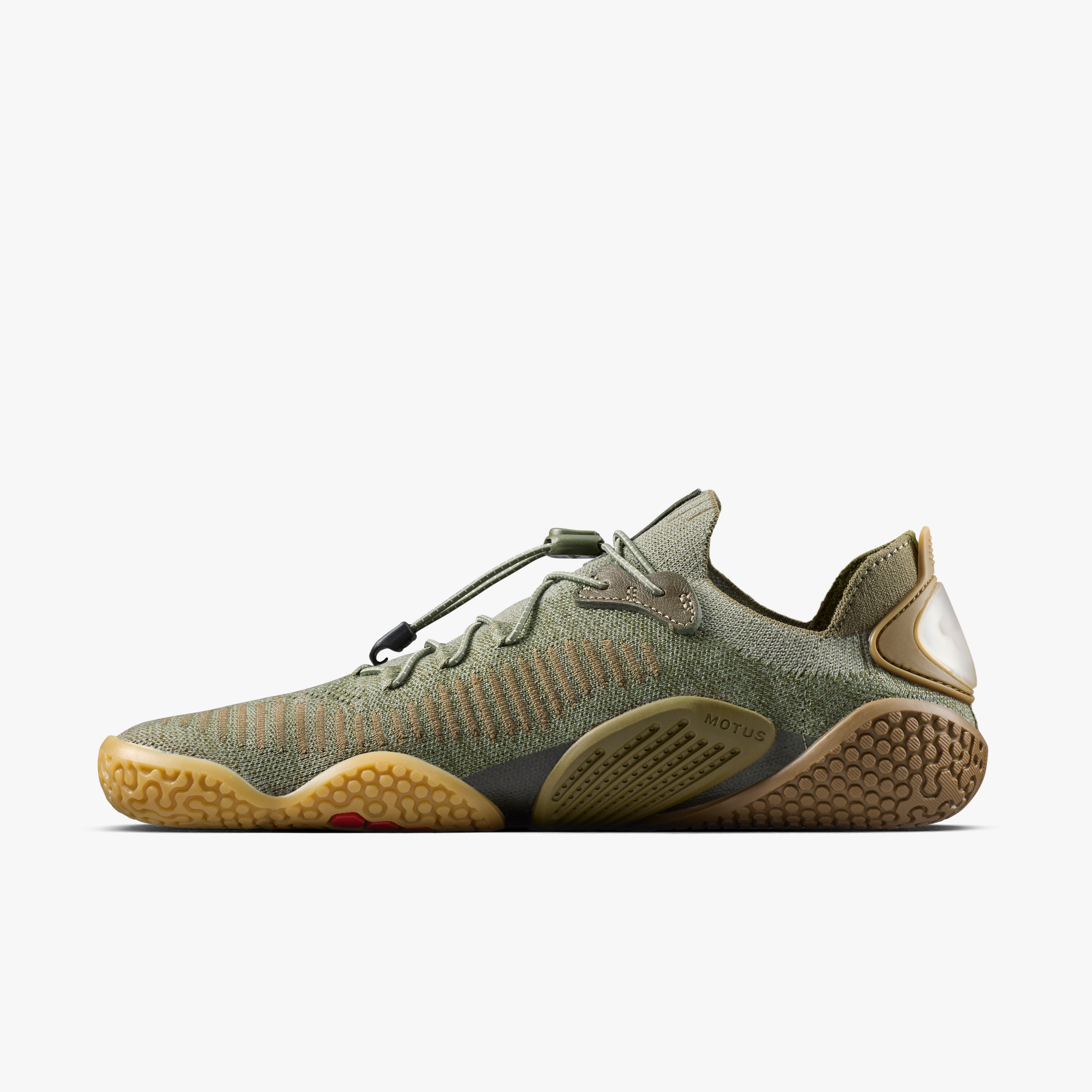 Vivobarefoot Motus Flex Natural Mens Moss - Inside view