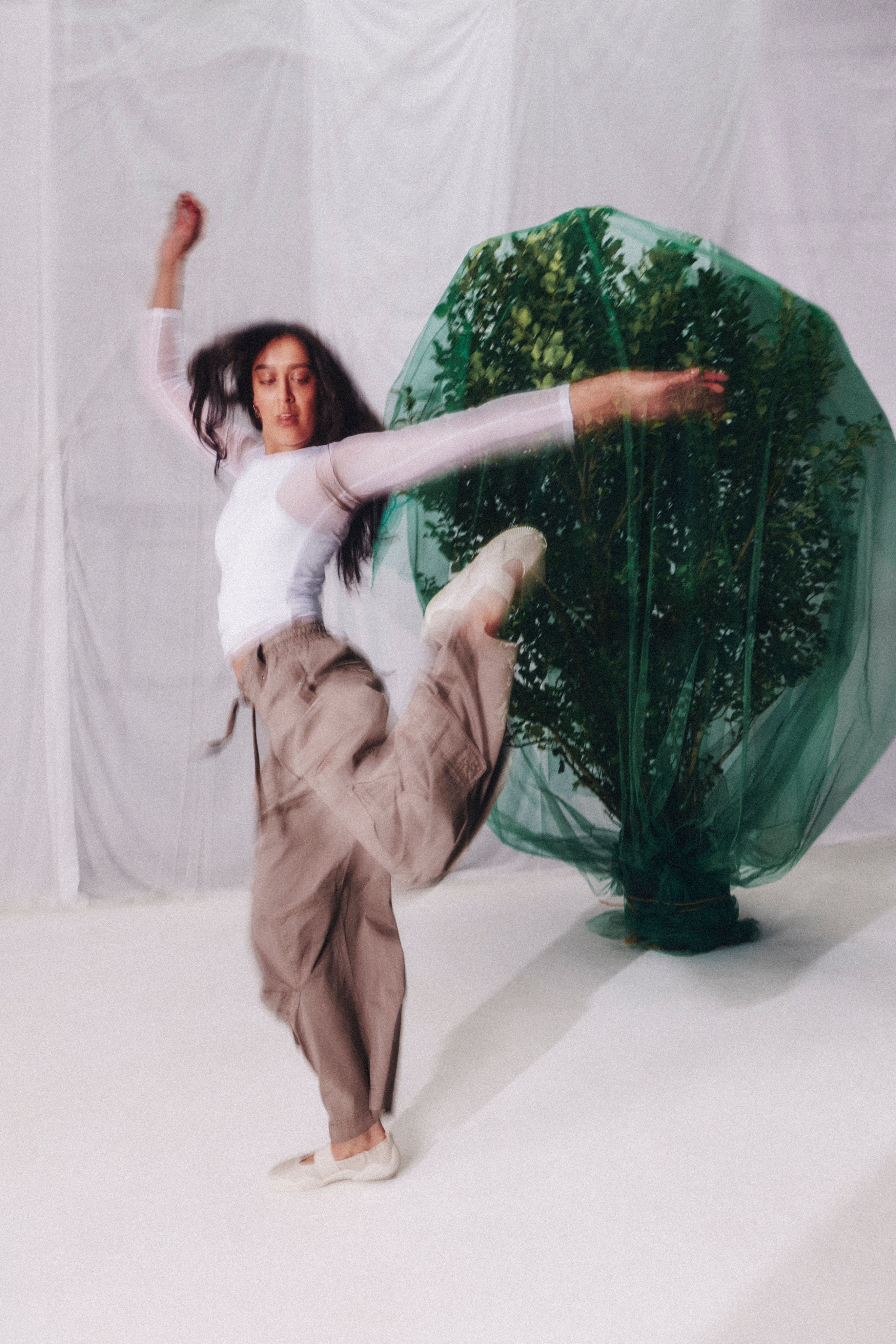 Vivobarefoot Motus Studio Ballet i Sand – lookbook 6