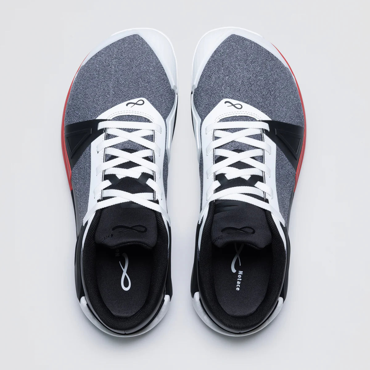 Notace Koto 1 Mens – Heather Grey and Red