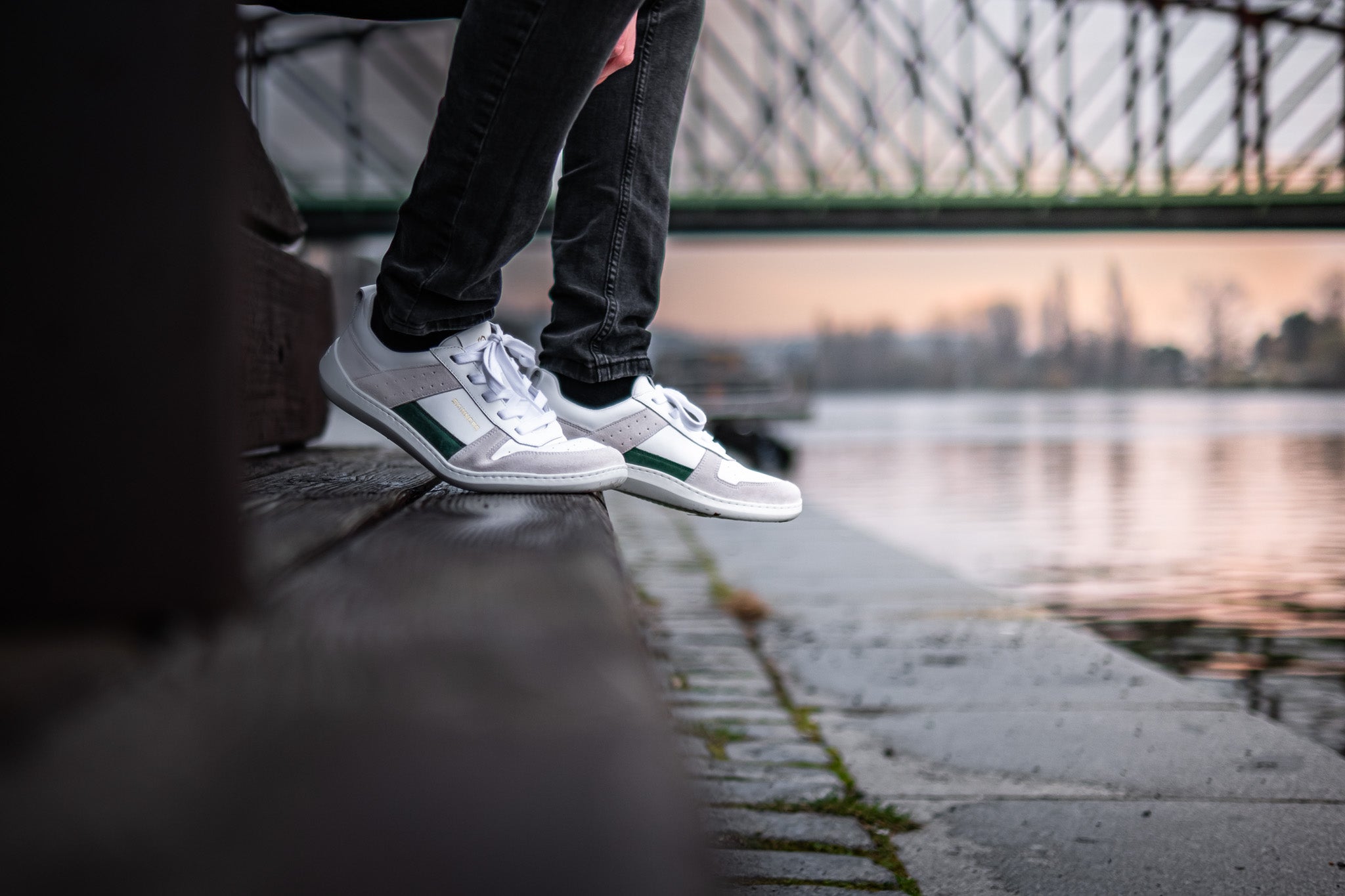 Skinners Oldschooler II – Green/White