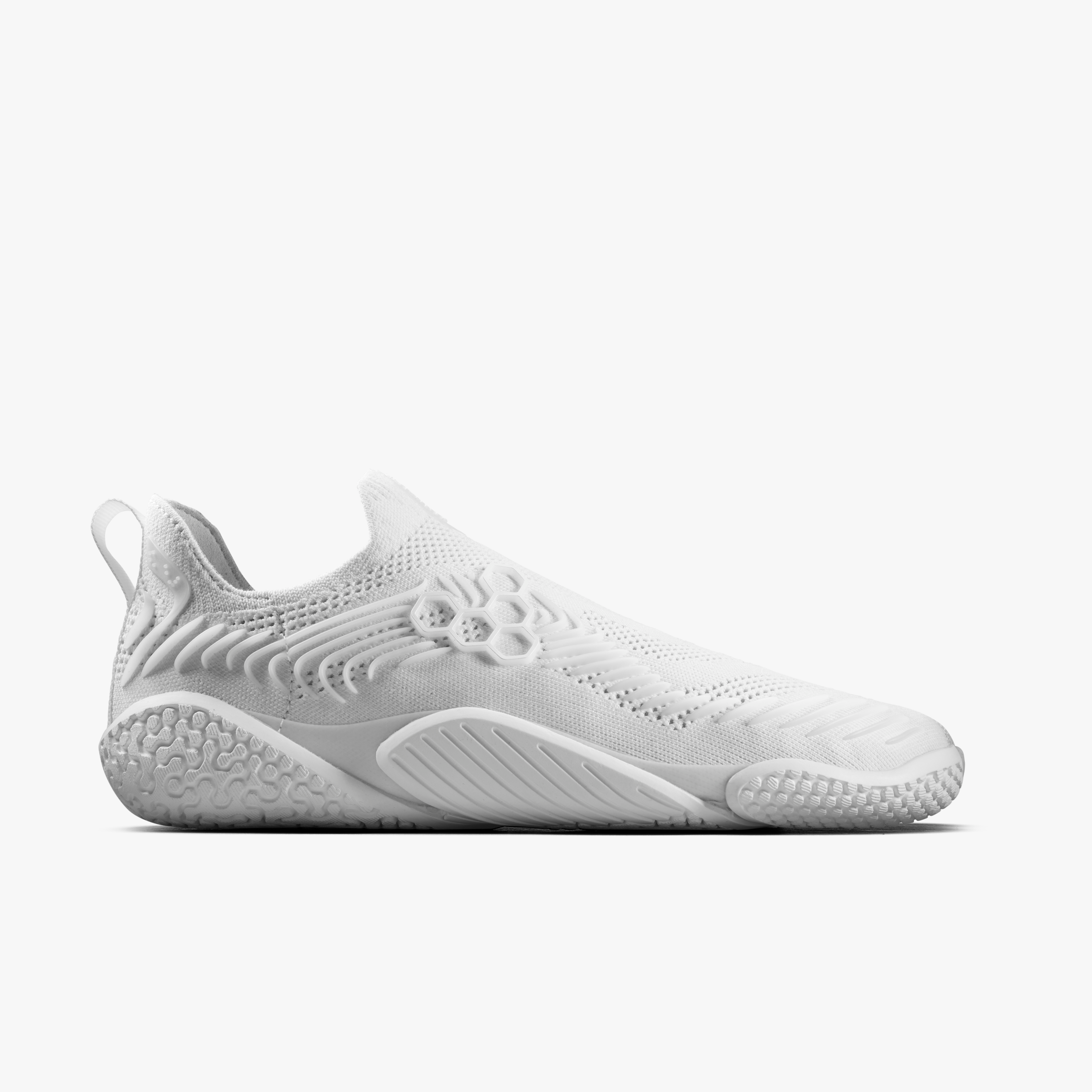Vivobarefoot Motus Flex Tabi Womens Bright White - Side view