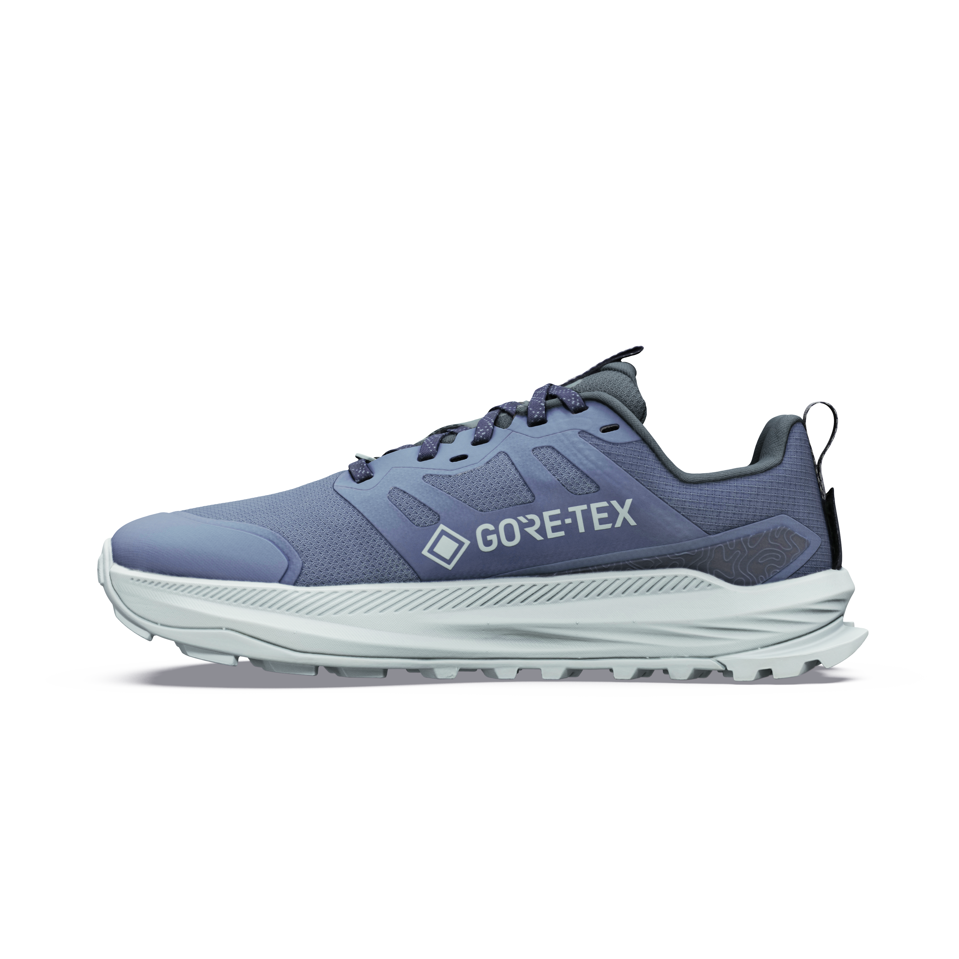 Altra Lone Peak 9+ GTX vandresko til dame i farven Flint Stone/Iceflow