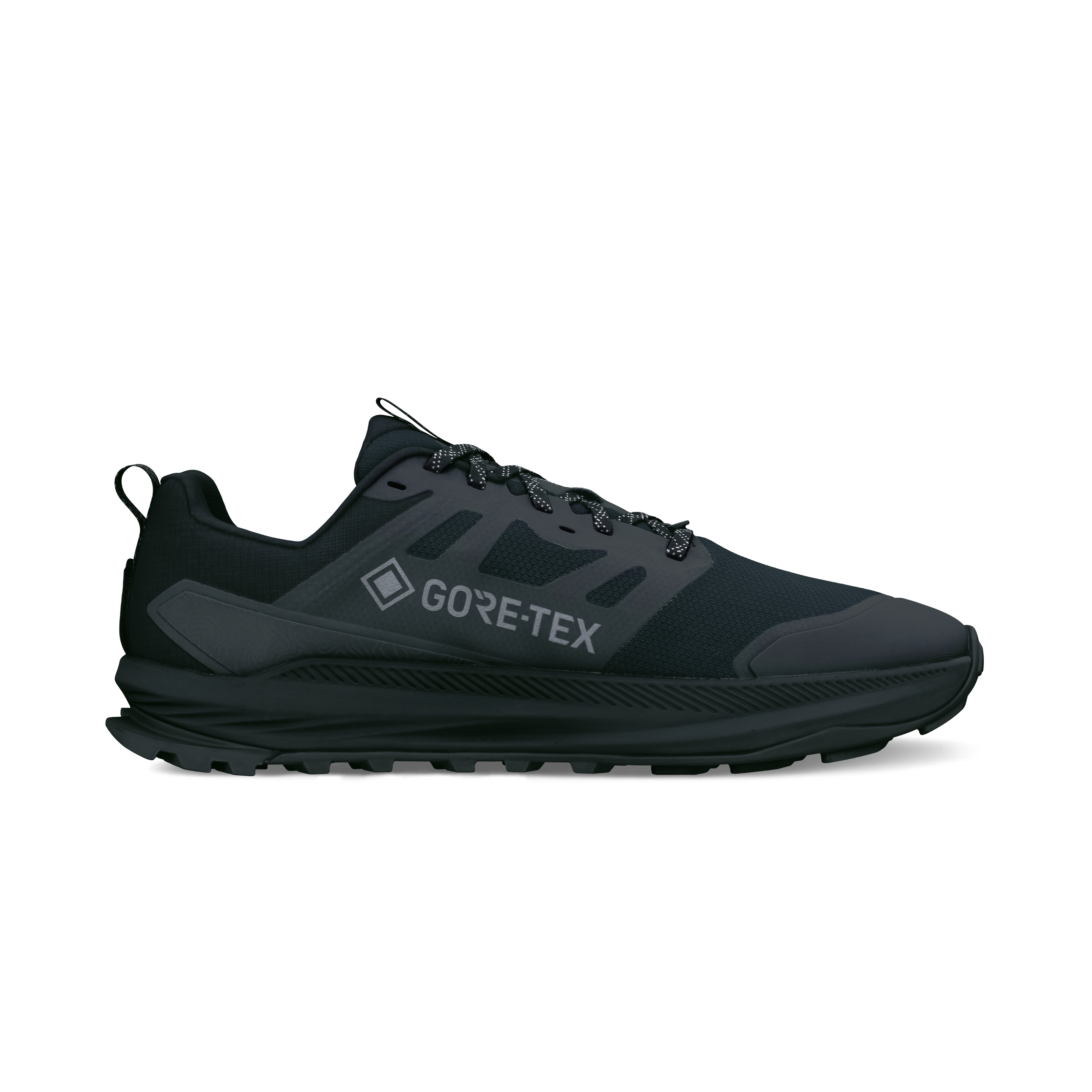 Altra Lone Peak 9+ GTX vandresko til herre i farven Black/Black