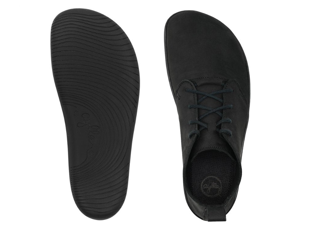 Aylla Tiksi Men's – Black Nubuck 