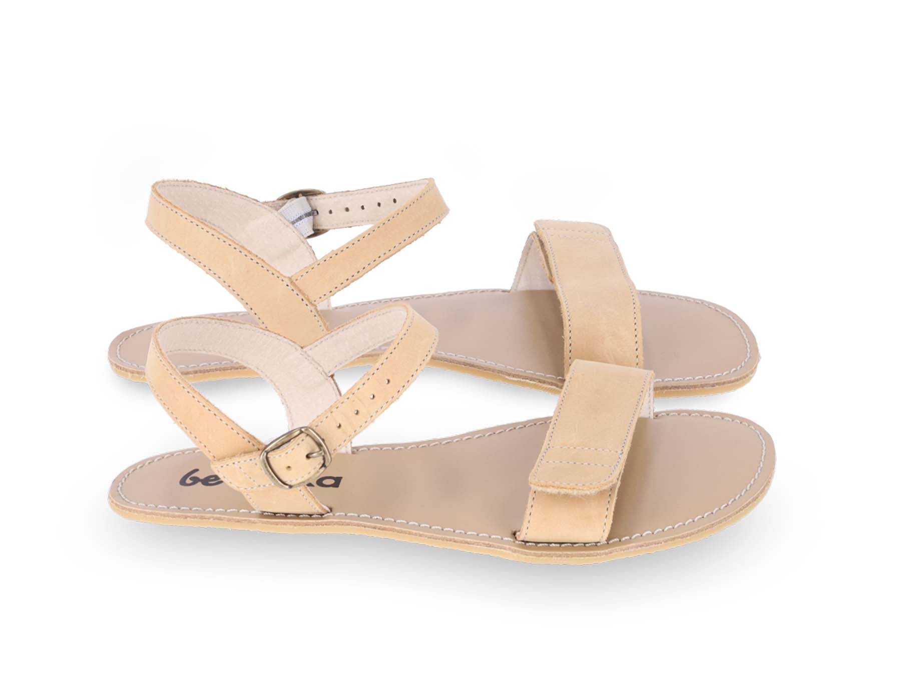 Be Lenka Grace barfods sandaler til kvinder i farven sand, par