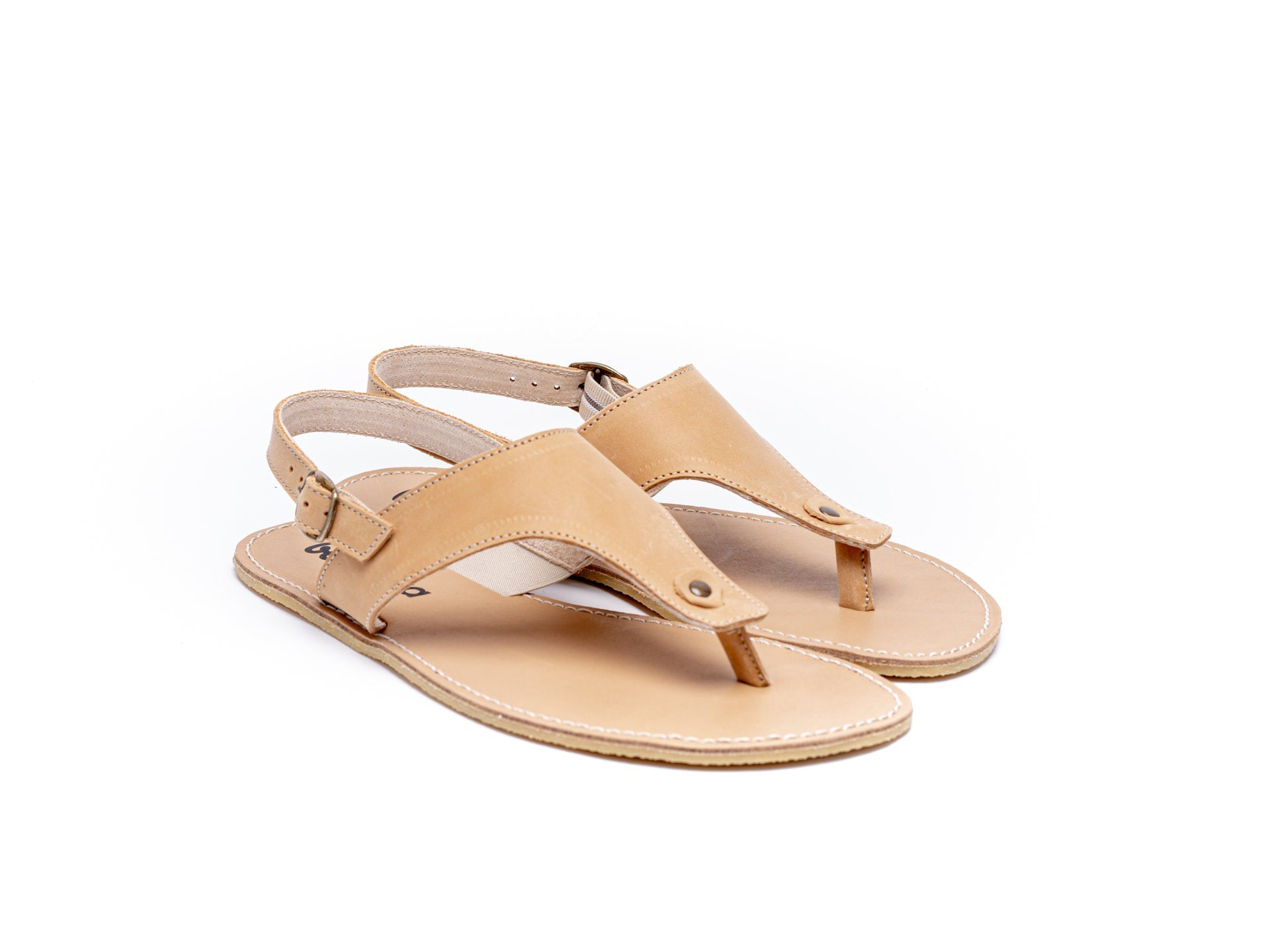 Be Lenka Promenade barfods sandaler til kvinder i farven sand, par