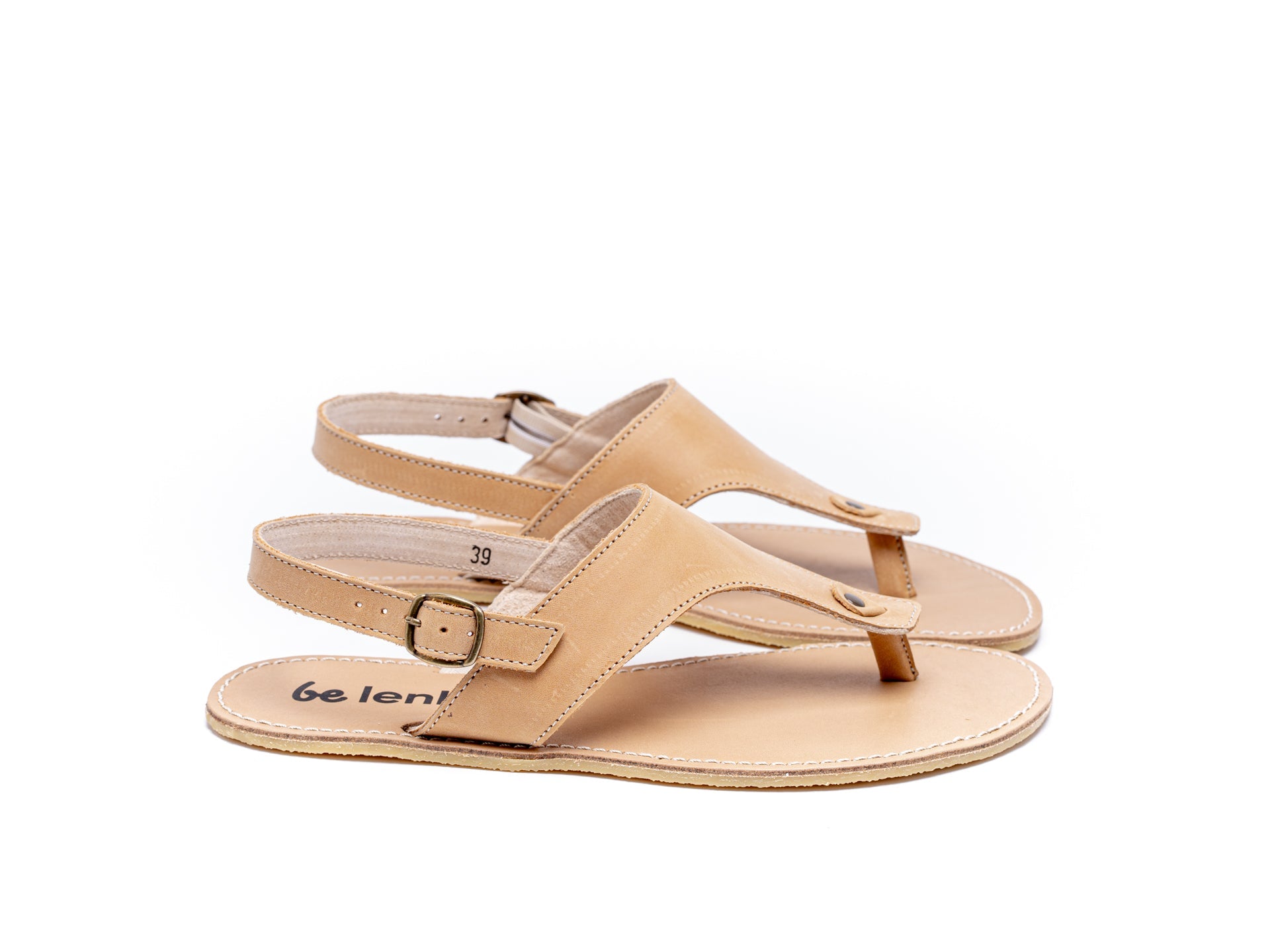 Be Lenka Promenade barfods sandaler til kvinder i farven sand, par