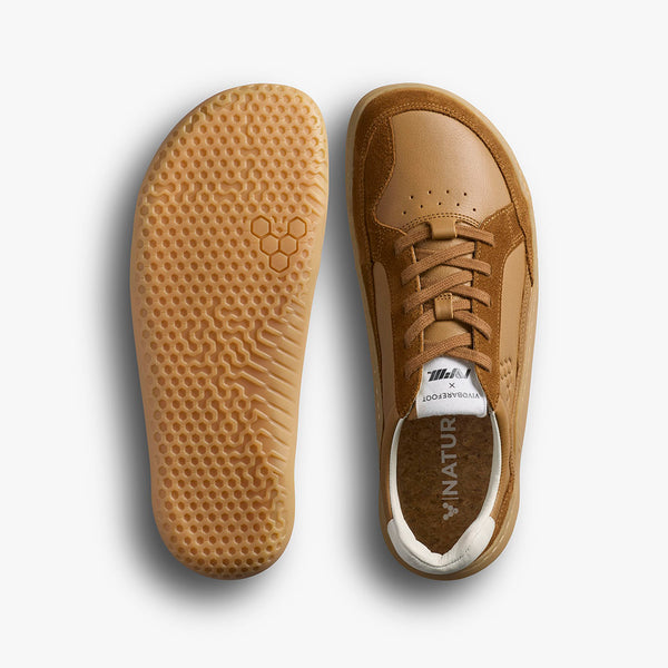 Vivobarefoot Gobi II Sneaker Premium Leather Mens – Tan