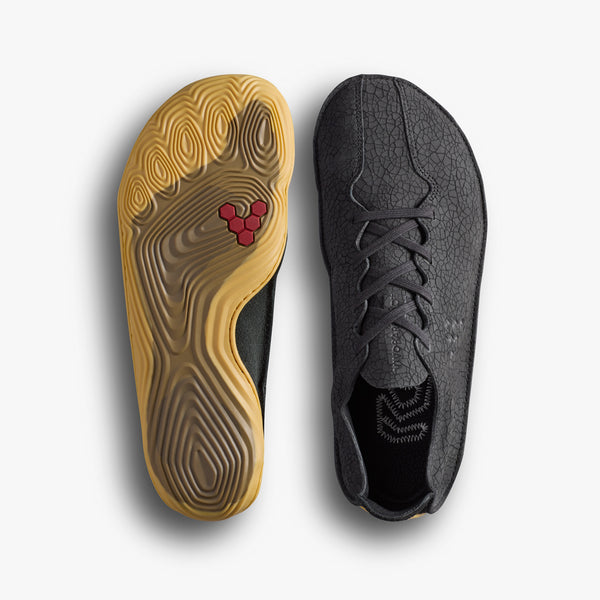 Vivobarefoot Sensus II Womens – Obsidian/Cracked Leather