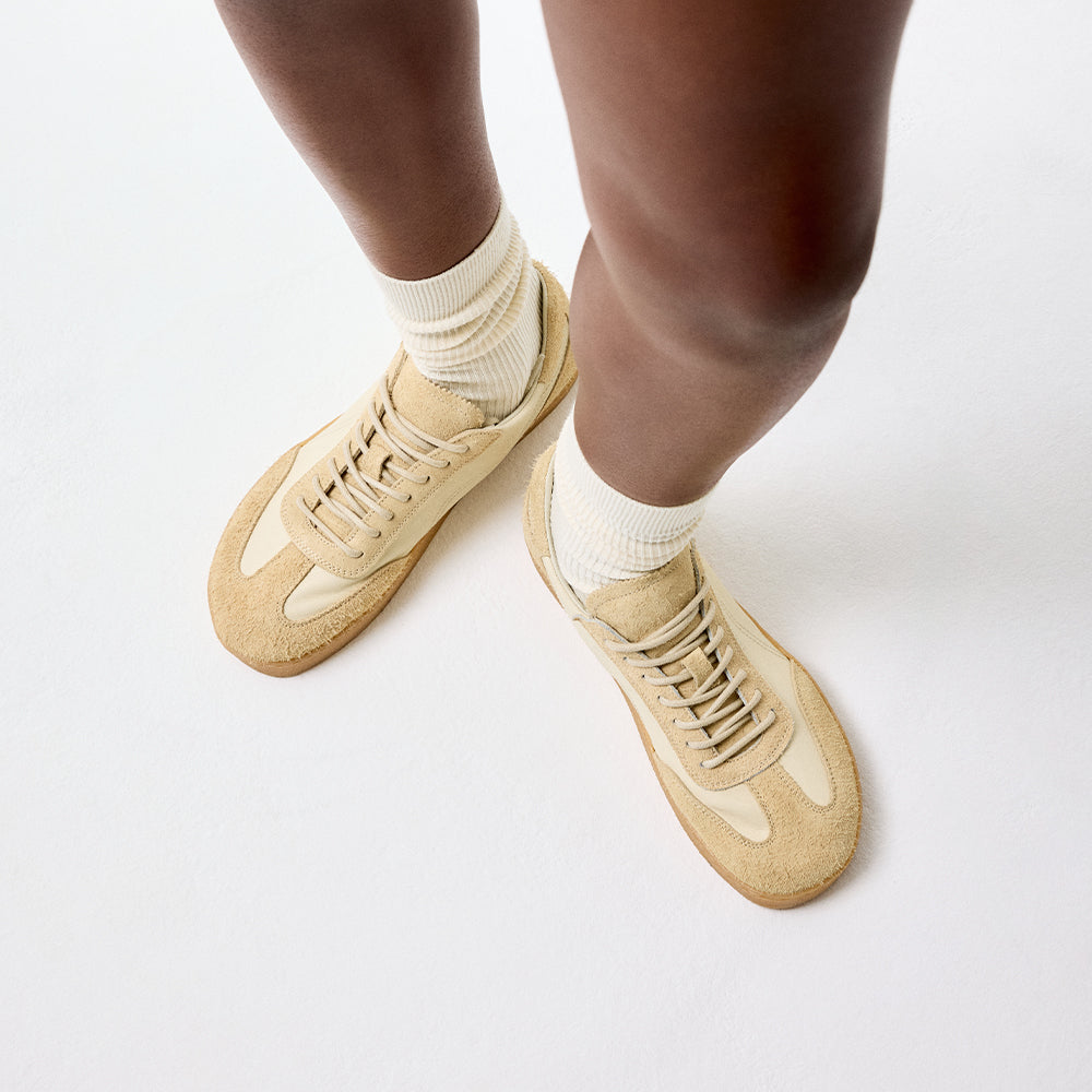 Groundies Panama Soft Womens – Lemon Cream, set fra siden