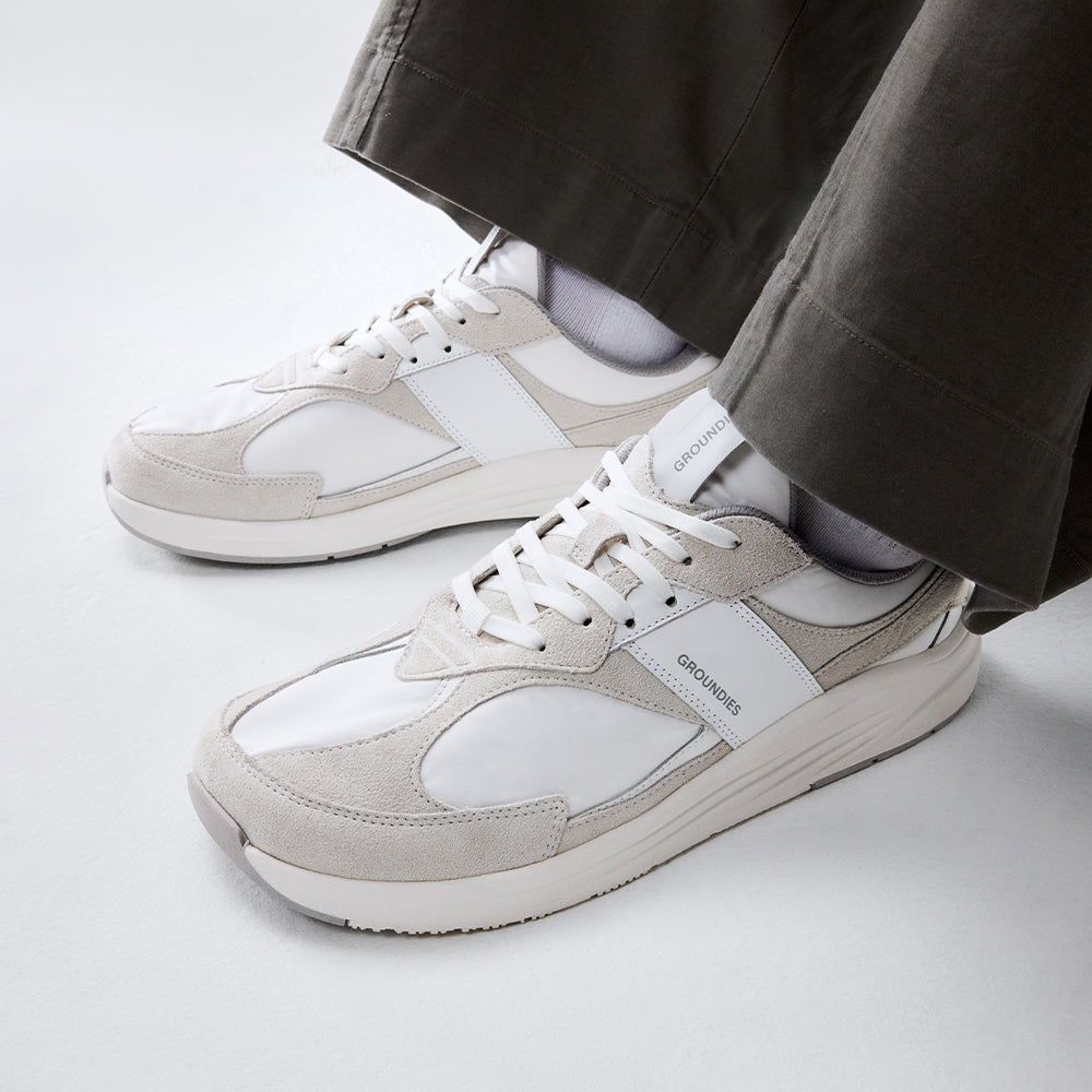 Groundies Starlite 2.0 Mens – White, set bagfra