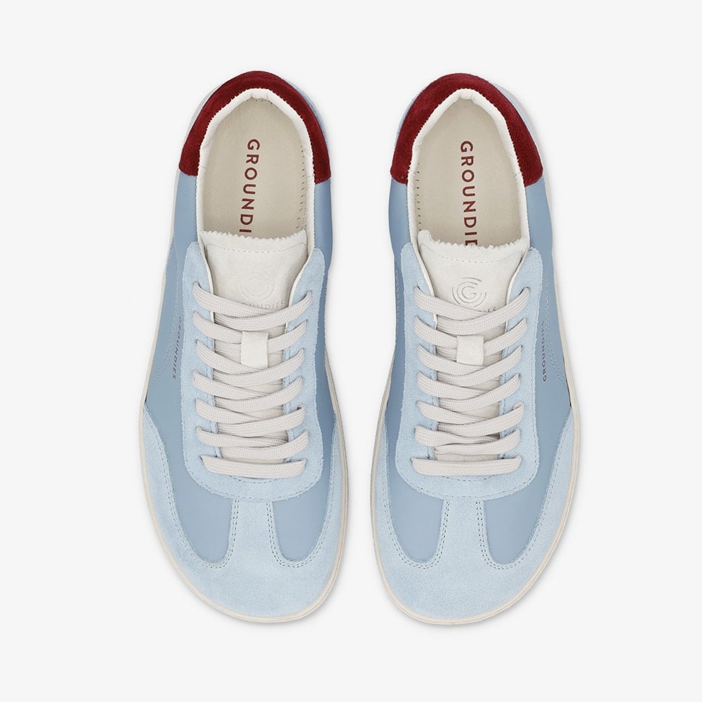 Groundies Panama Womens – Sky Blue/Bordeaux, sål