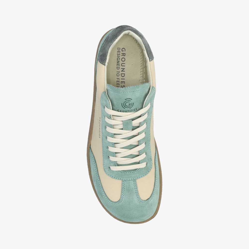 Groundies Panama Womens – Beige/Sage Green, sål