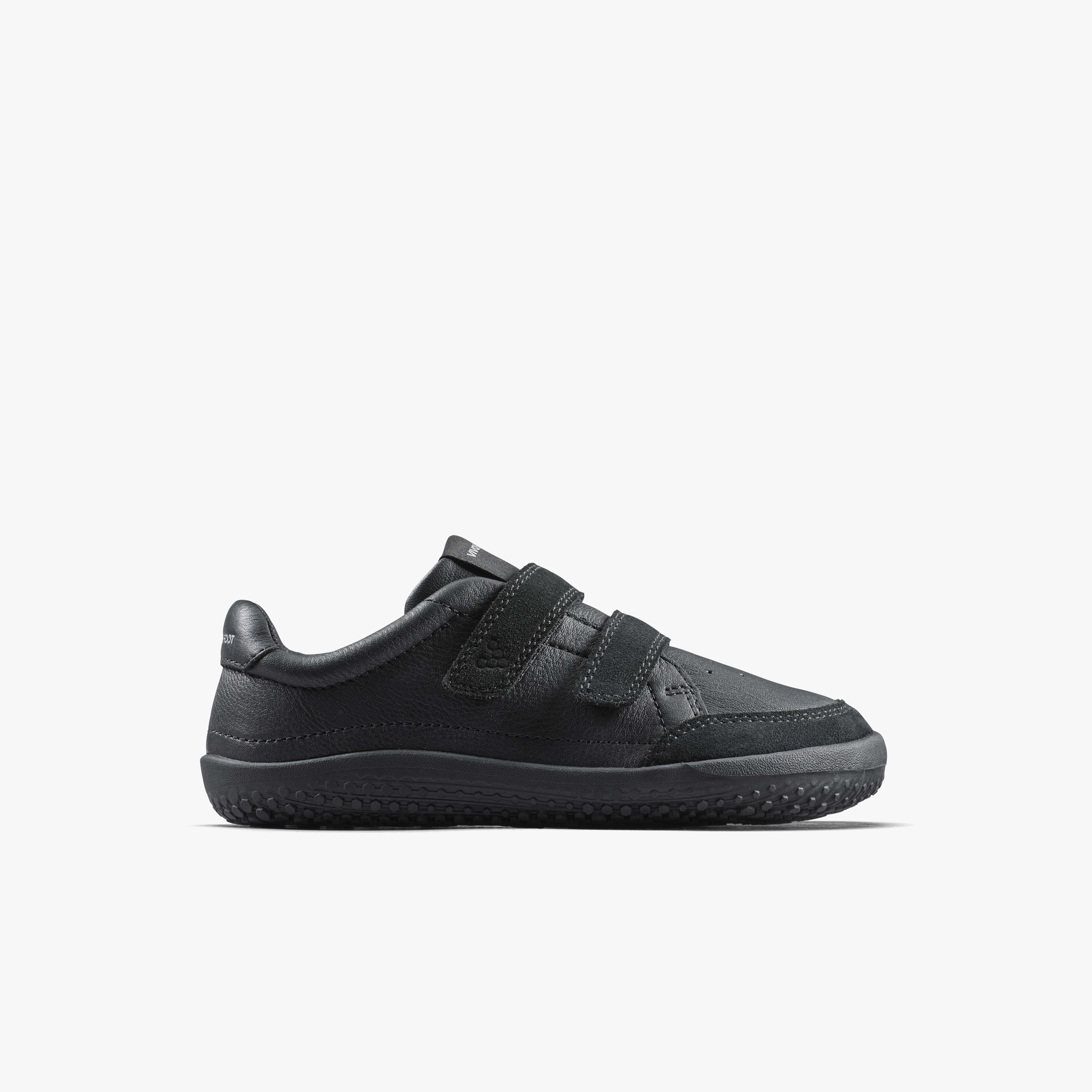 Vivobarefoot Gobi Sneaker School Kids – Obsidian, set fra siden