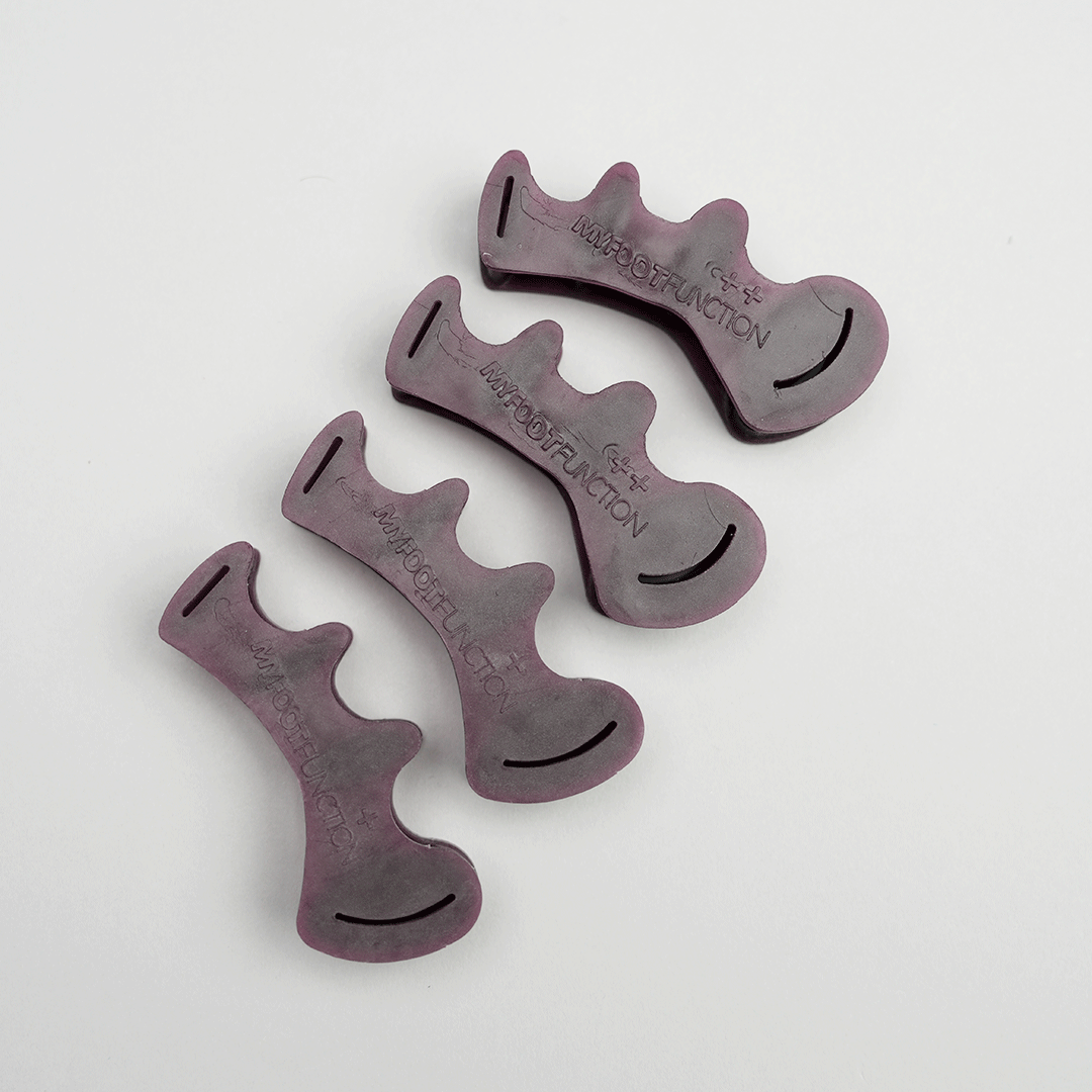 My Foot Function Toe Spacers 2.0 Kit - Deep Plum