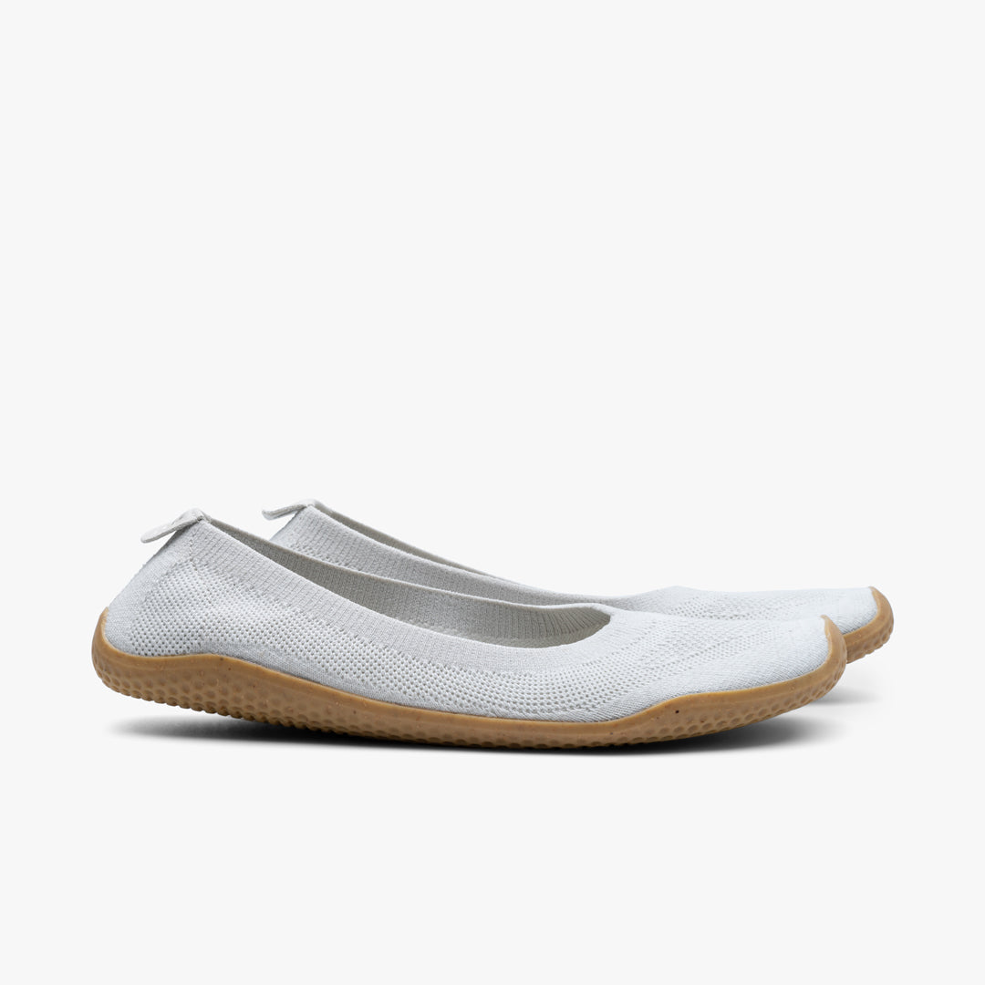 Vivobarefoot Asana Yin Ballerina Knit Womens – Limestone 