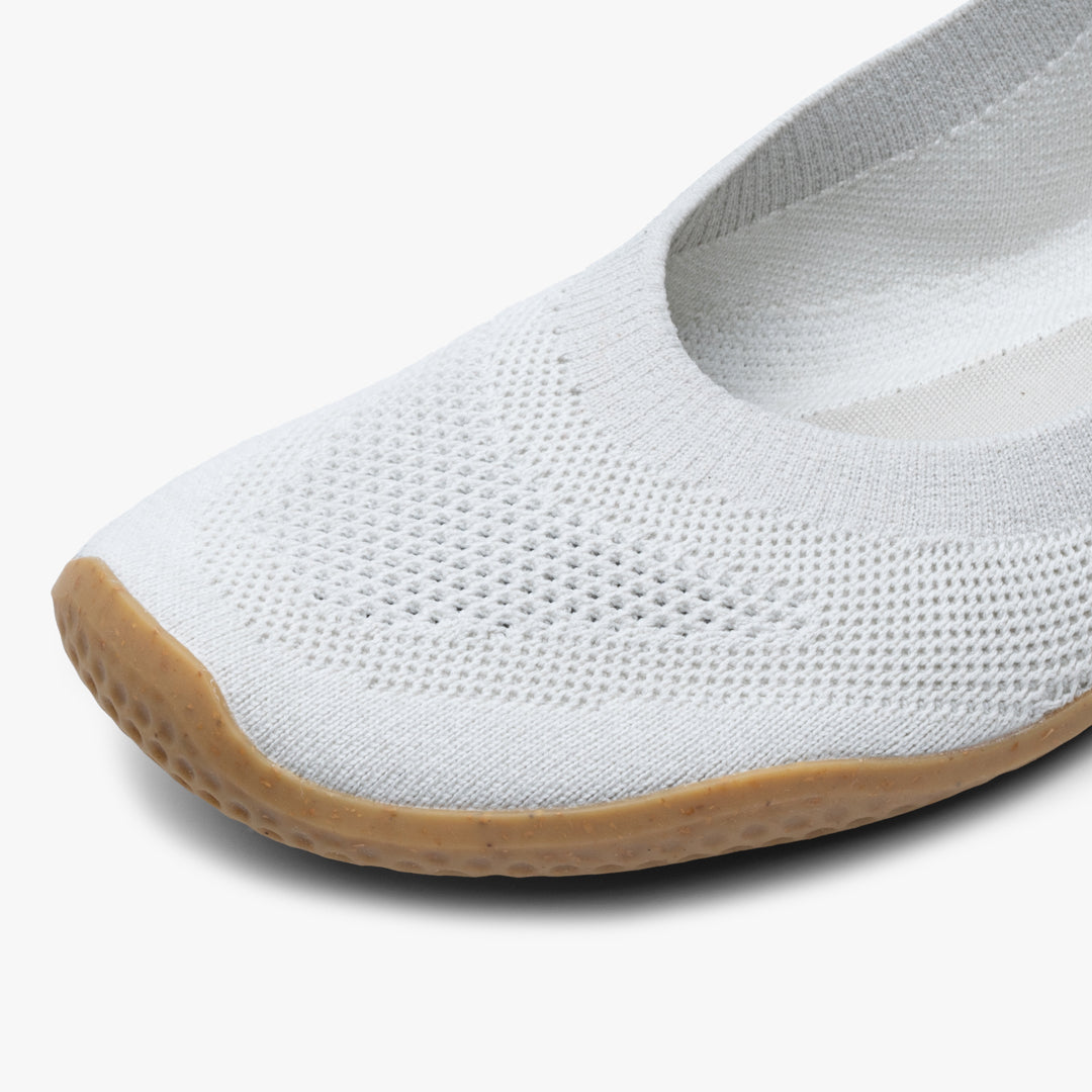 Vivobarefoot Asana Yin Ballerina Knit Womens – Limestone 