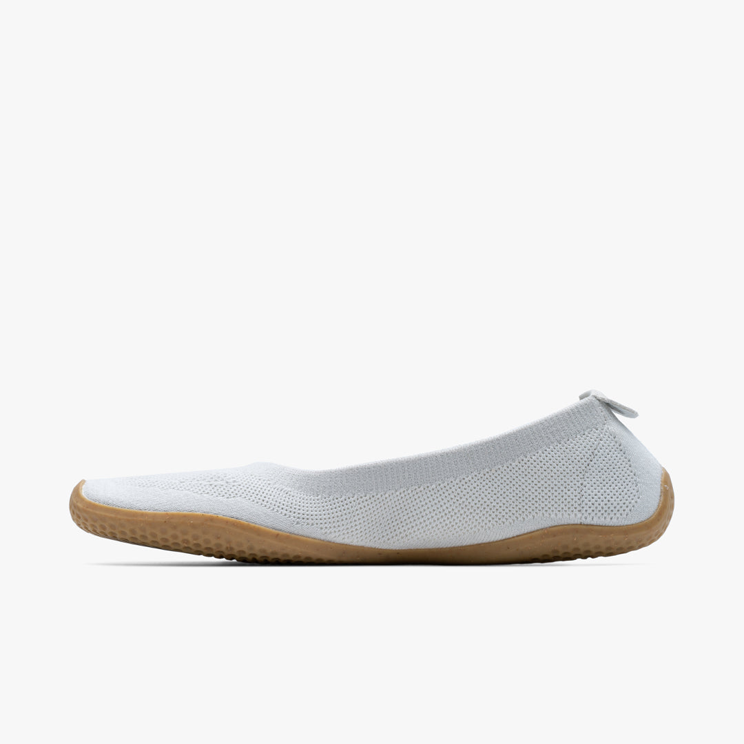 Vivobarefoot Asana Yin Ballerina Knit Womens – Limestone 