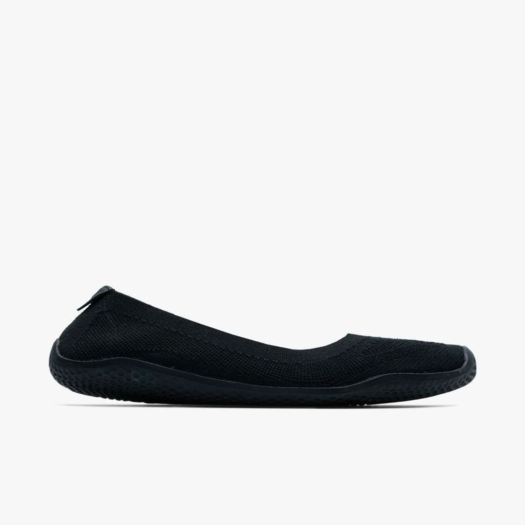 Vivobarefoot Asana Yin Ballerina Knit Womens – Obsidian 