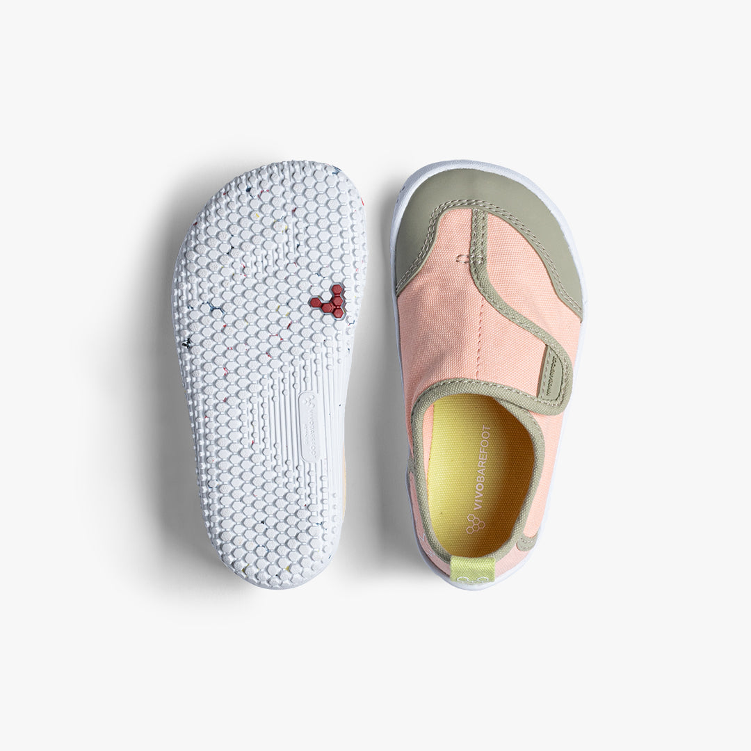 Vivobarefoot Gaia Toddlers – Peach Melba