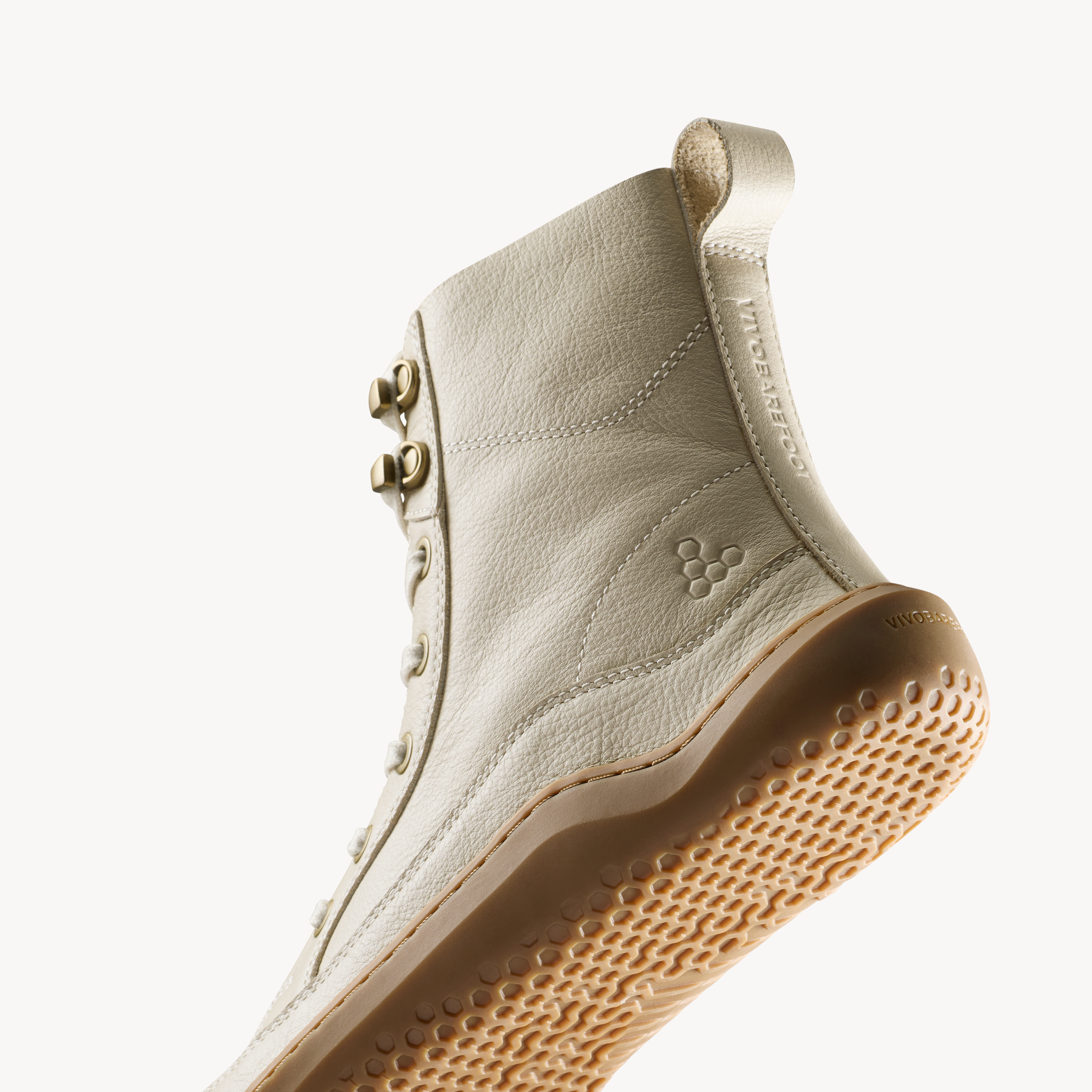 Vivobarefoot Gobi Boot II Mens barfodssko til mænd i farven mole, nærbillede
