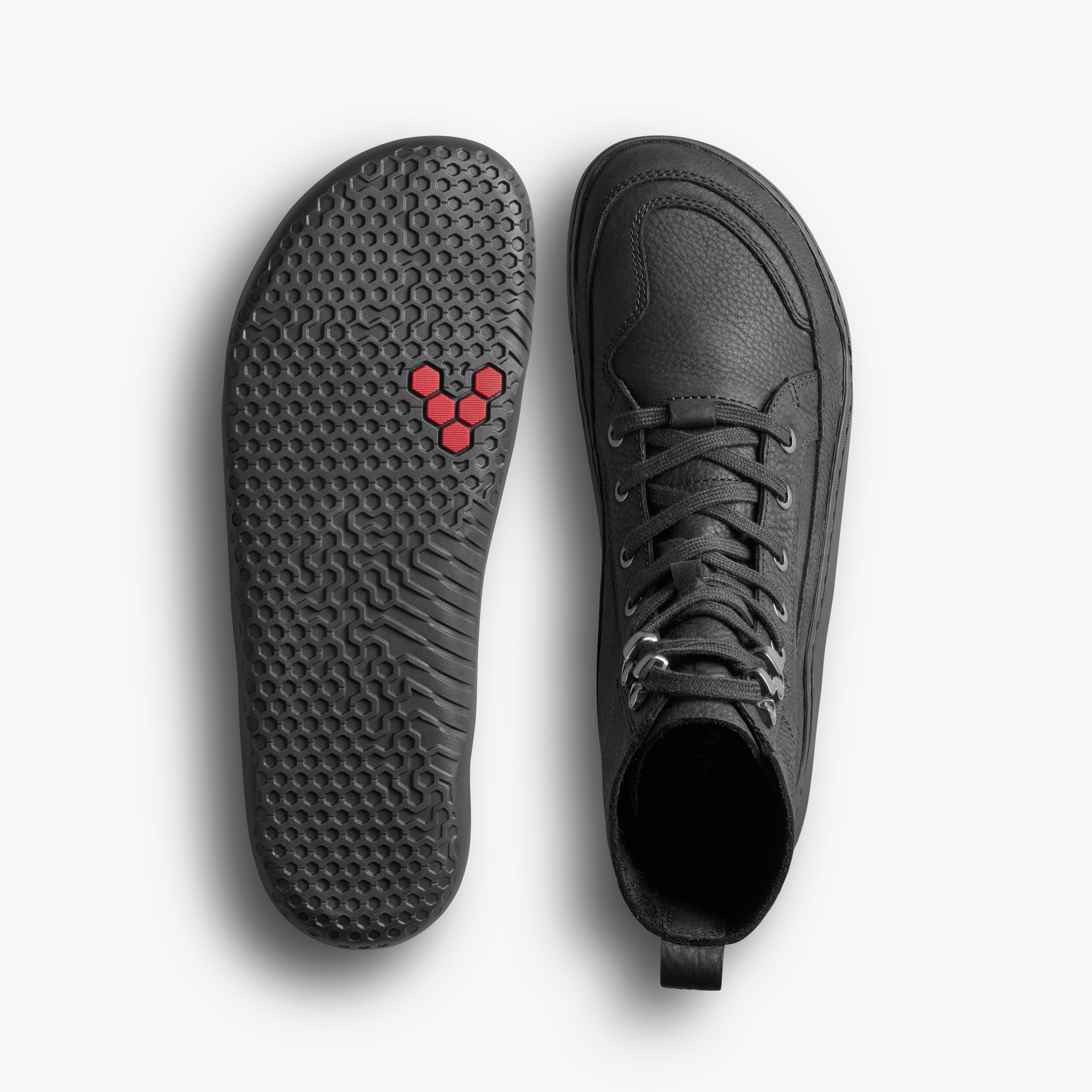 Vivobarefoot Gobi Boot II Mens barfodssko til mænd i farven obsidian, sål og top