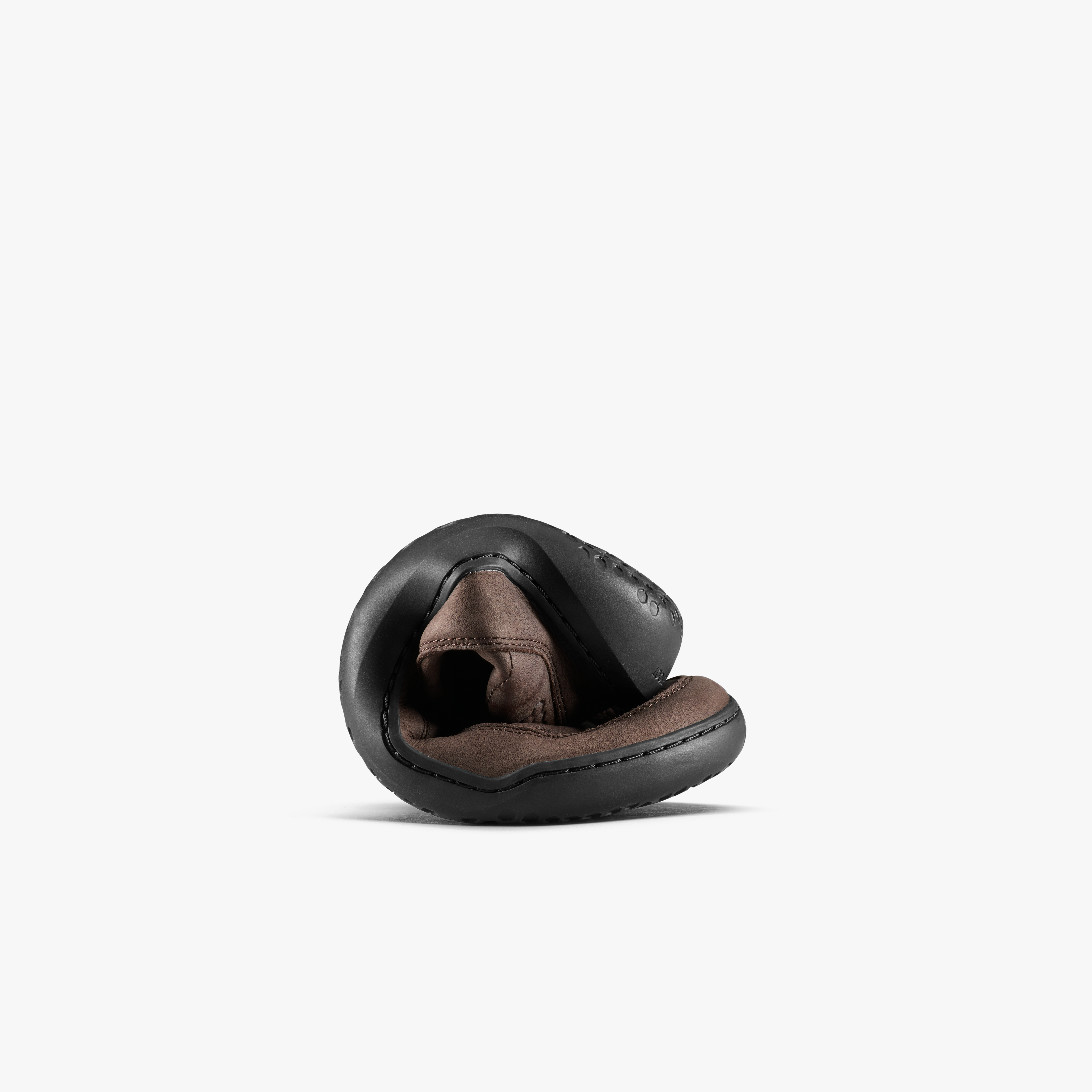 Vivobarefoot Gobi Boot II Womens barfodssko til kvinder i farven mole, rullet