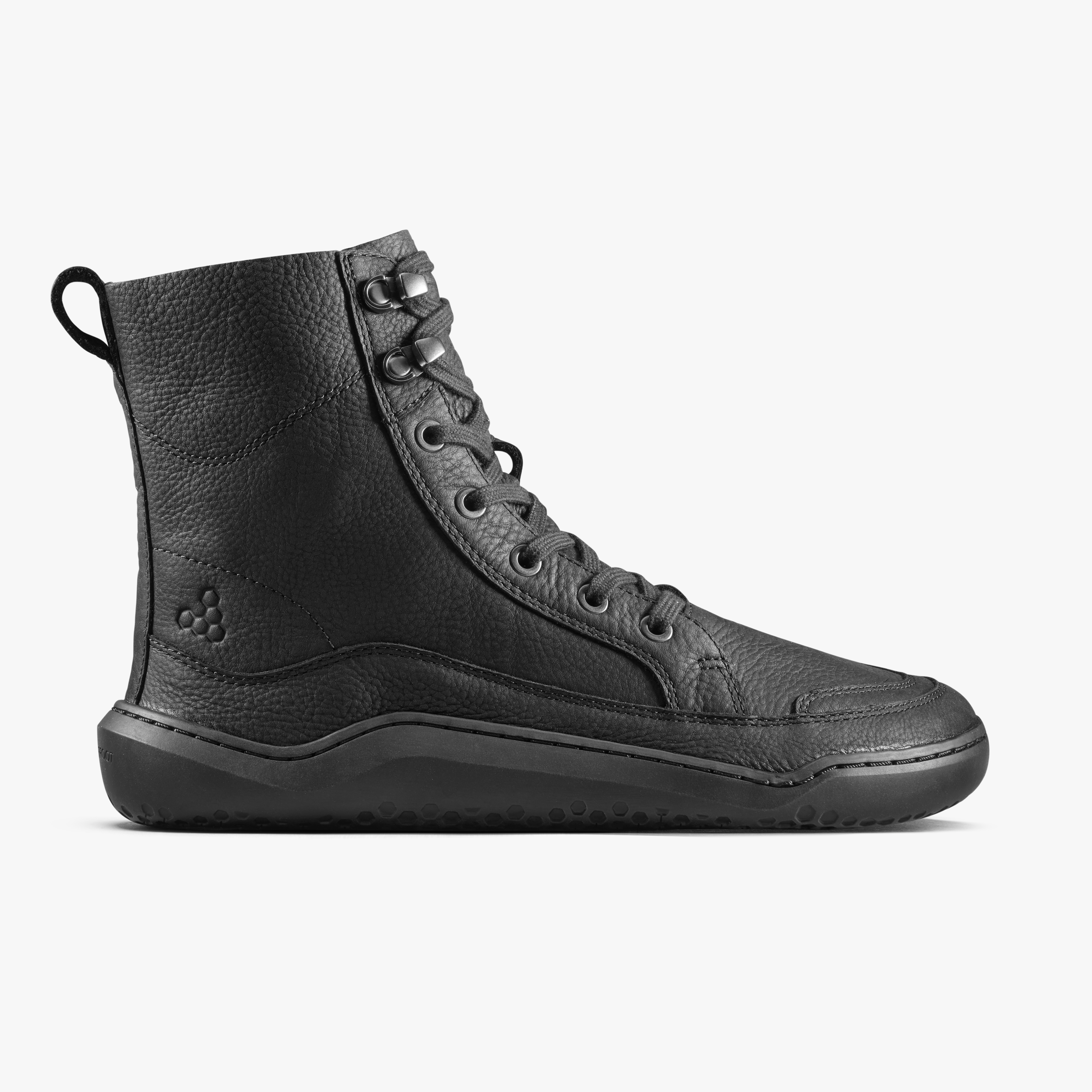 Vivobarefoot Gobi Boot II Womens barfodssko til kvinder i farven obsidian, yderside