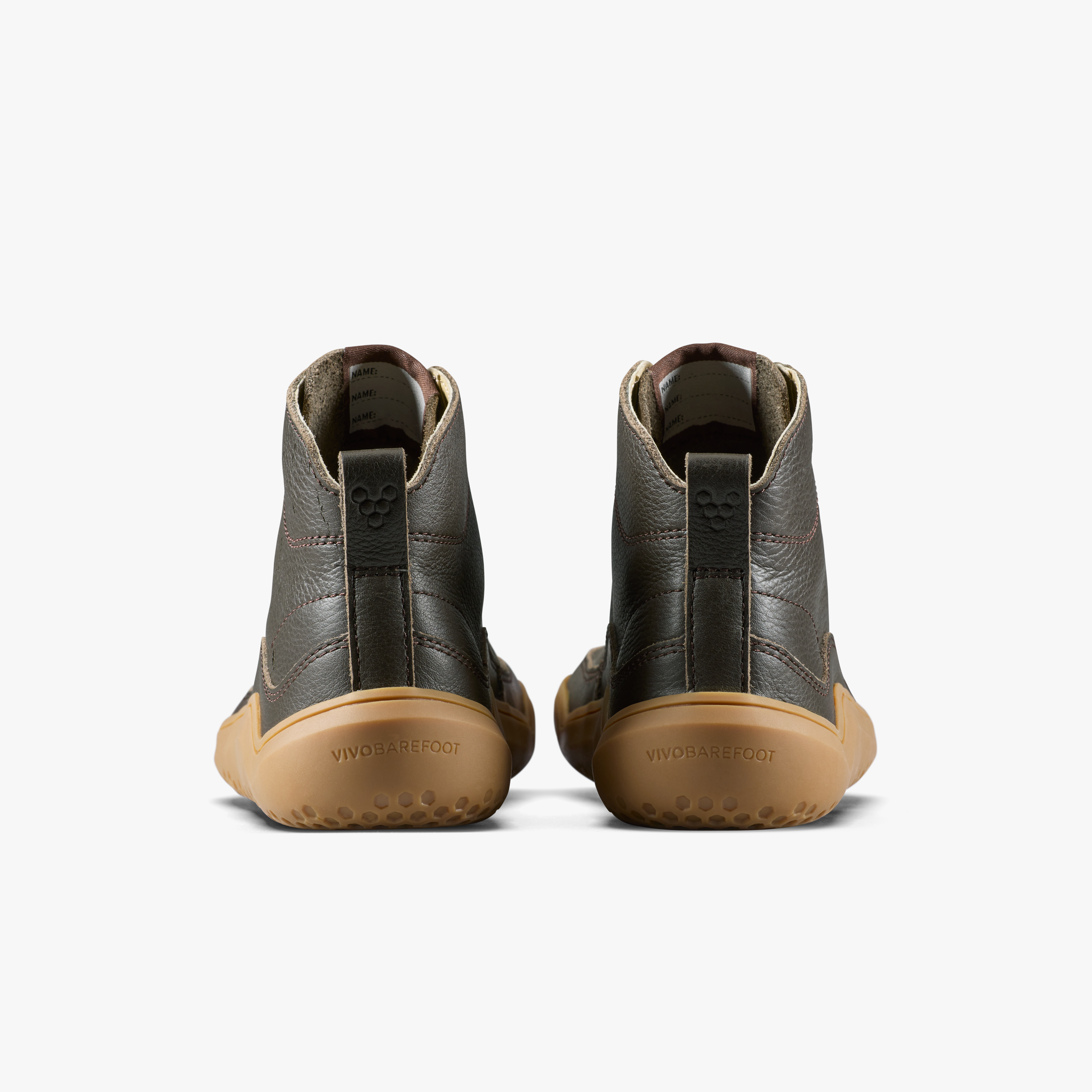 Vivobarefoot Gobi Boot Juniors barfodssko til børn i farven bracken, bagfra