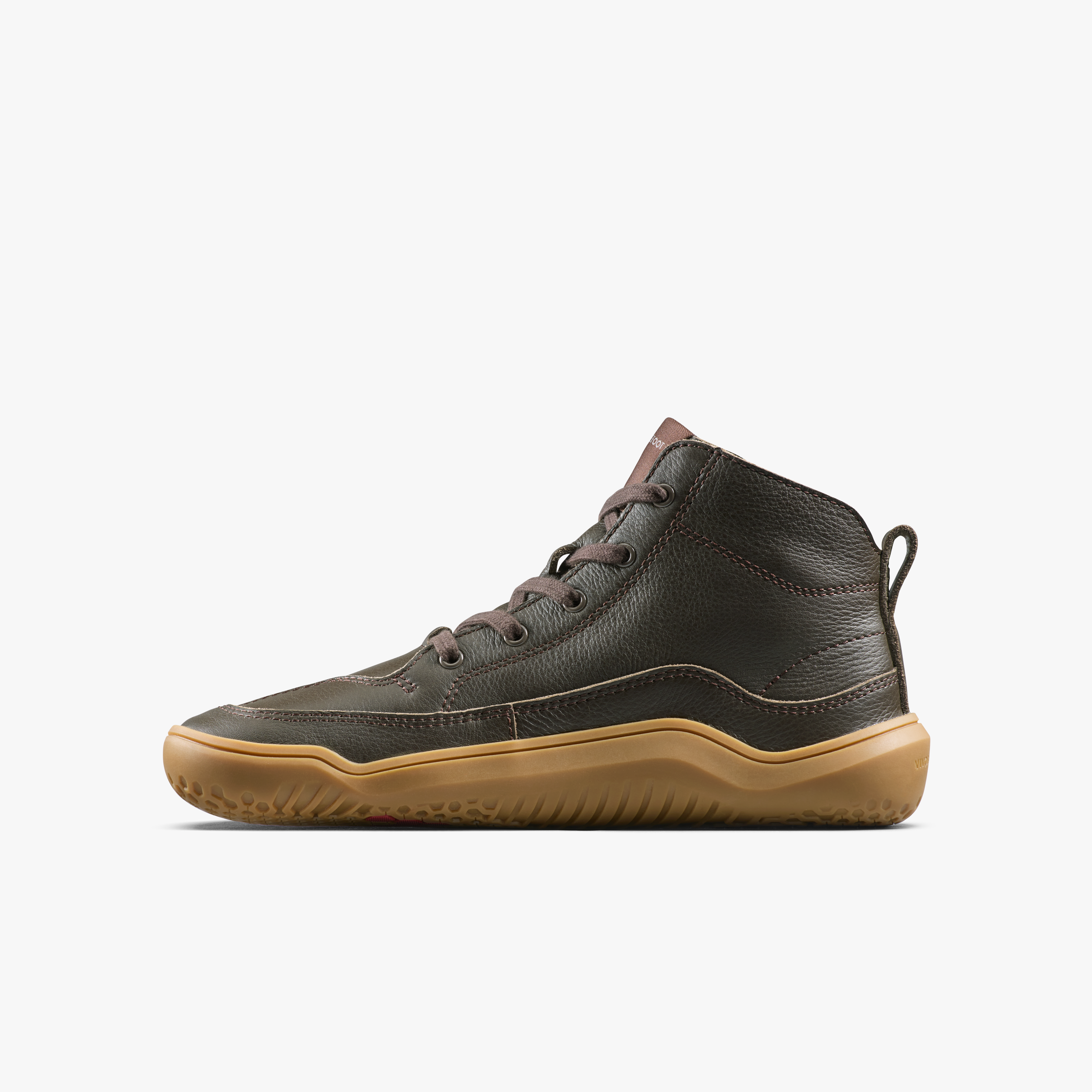 Vivobarefoot Gobi Boot Juniors barfodssko til børn i farven bracken, inderside