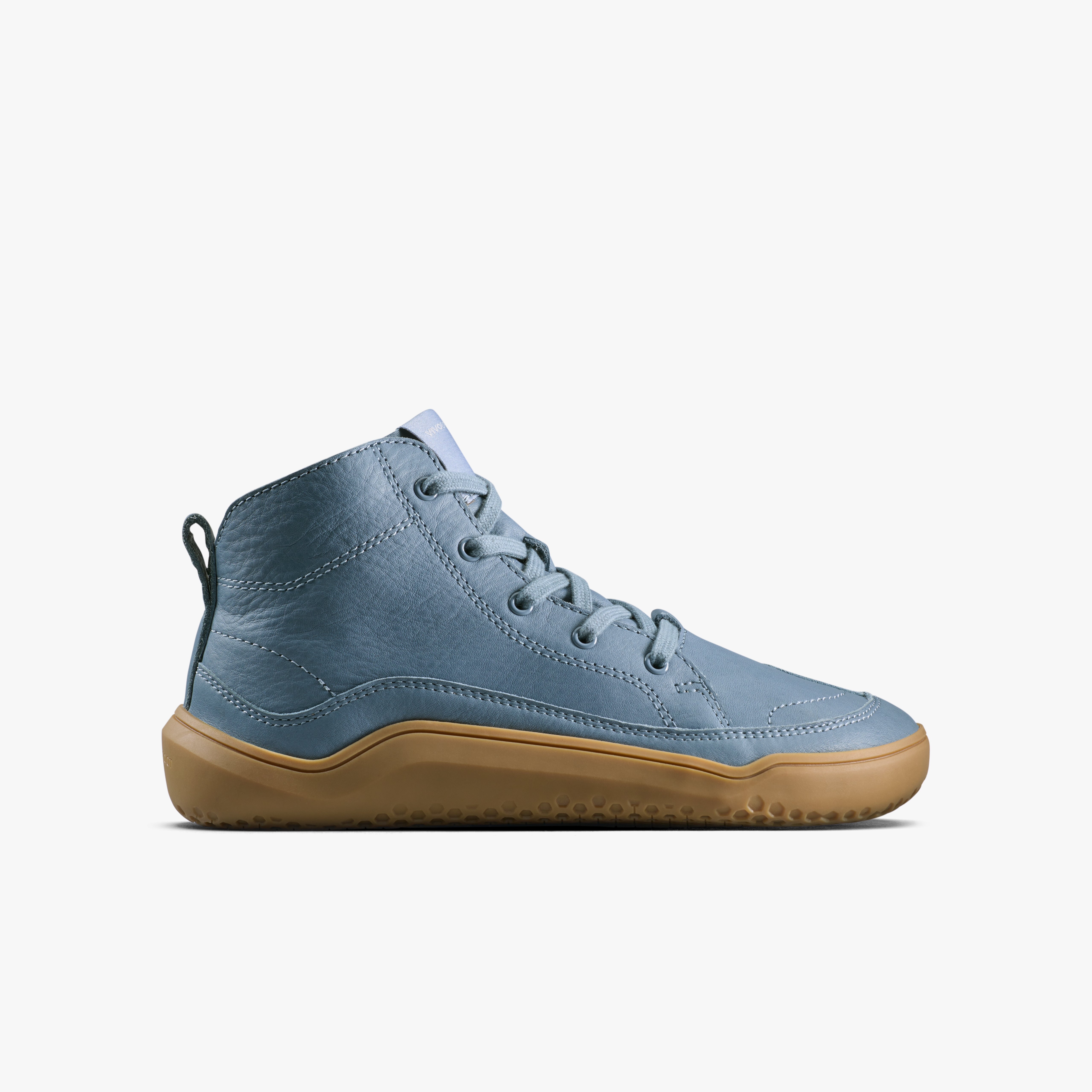 Vivobarefoot Gobi Boot Juniors barfodssko til børn i farven indigo, yderside