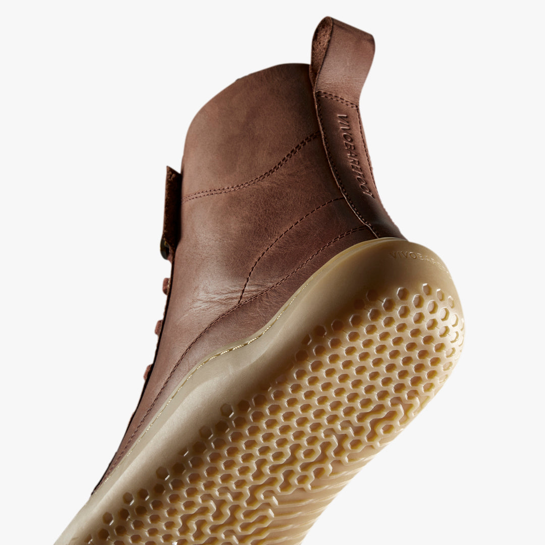 Vivobarefoot Gobi Boot Warmlined Mens – Bark