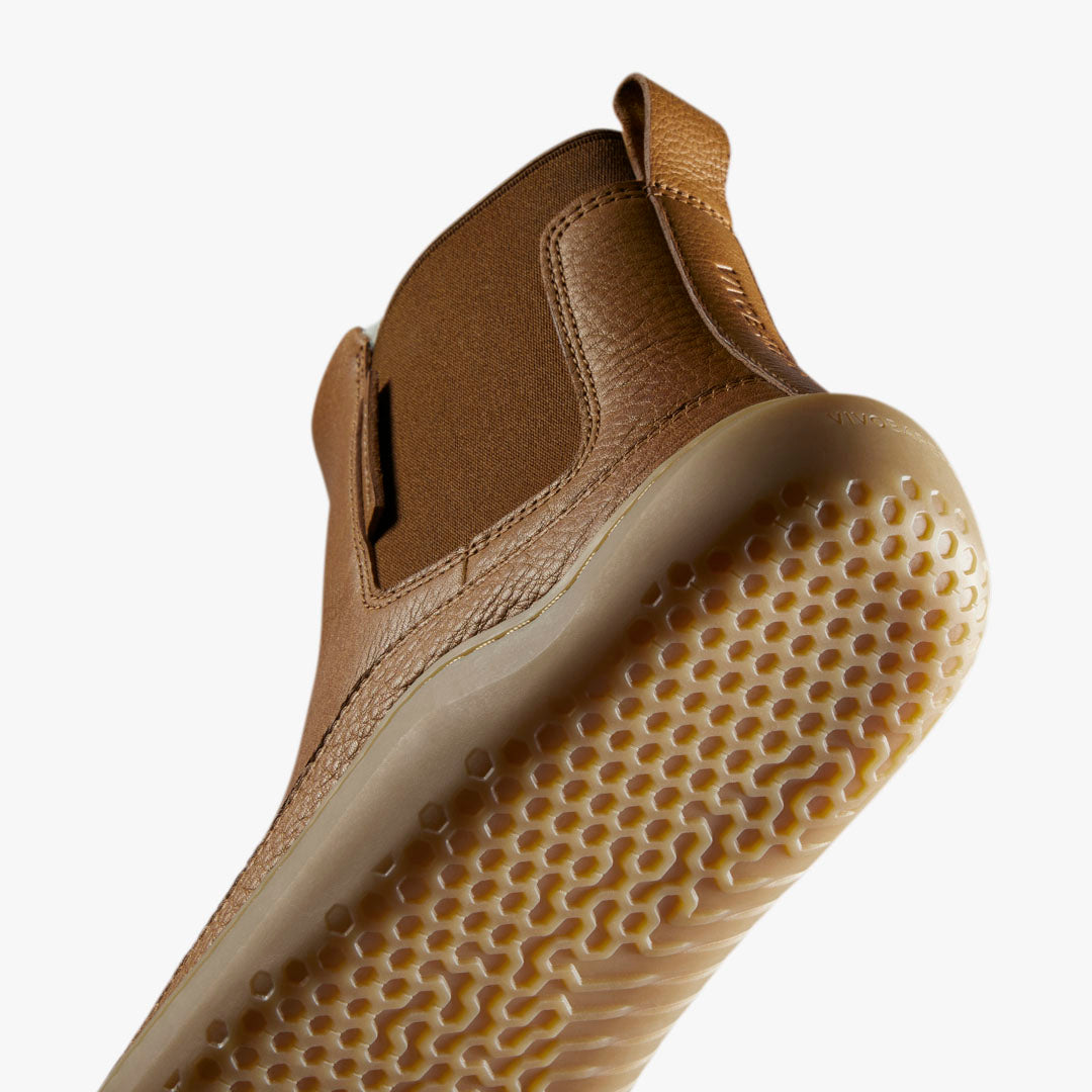 Vivobarefoot Gobi Chelsea Warmlined Mens - Light Tan