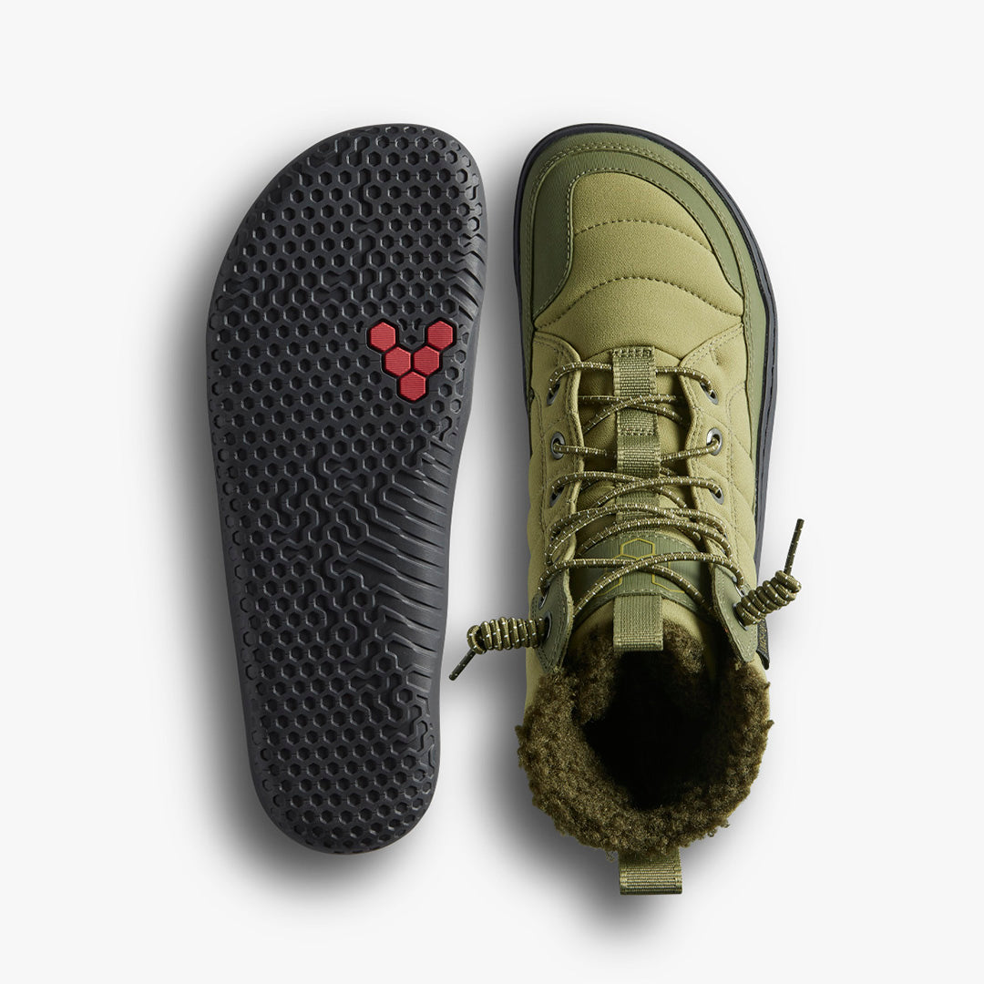 Vivobarefoot Gobi Hiber Womens – Olive Green